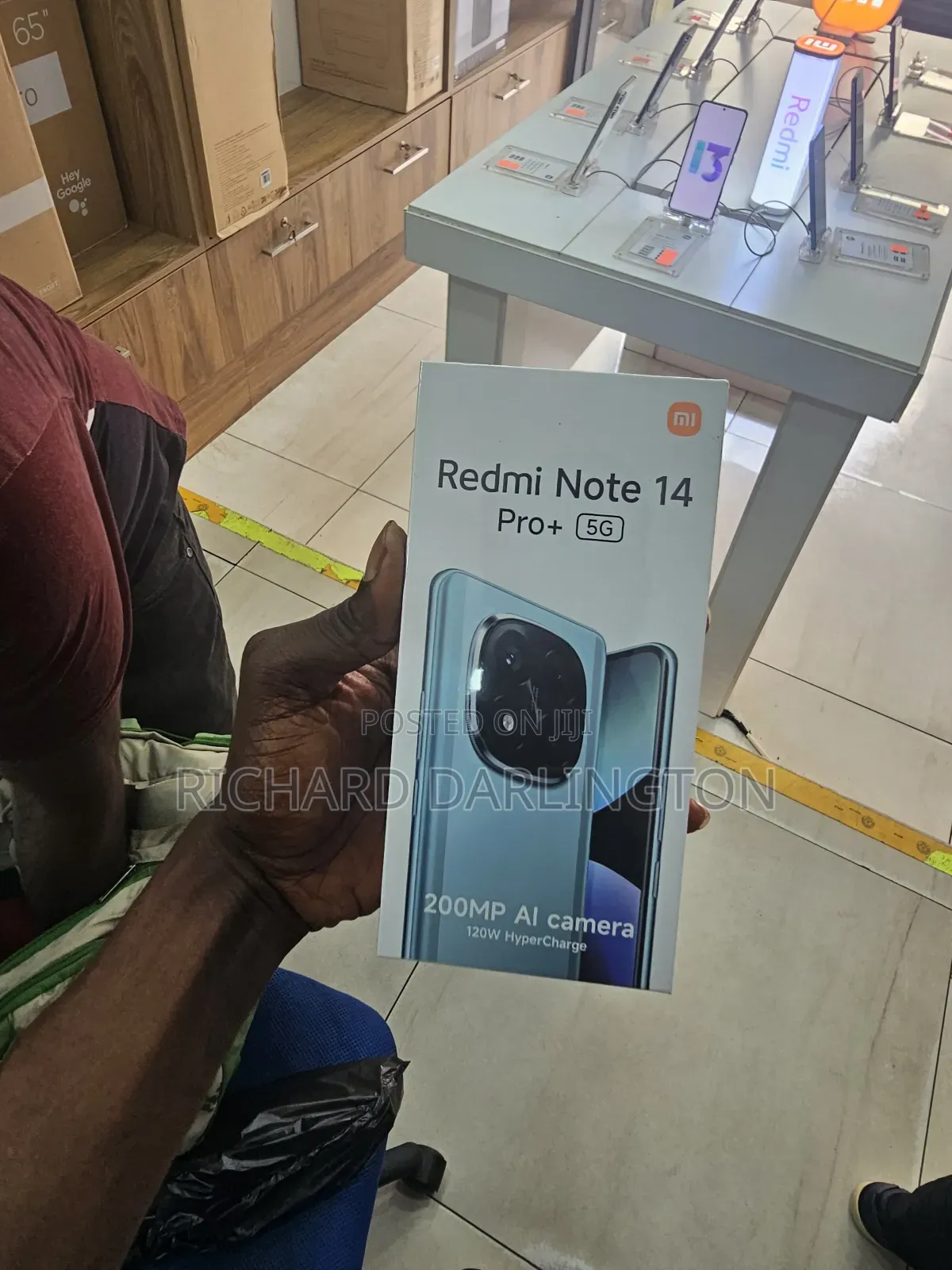 New Xiaomi Redmi Note 14 Pro+ 5G 256 GB Black