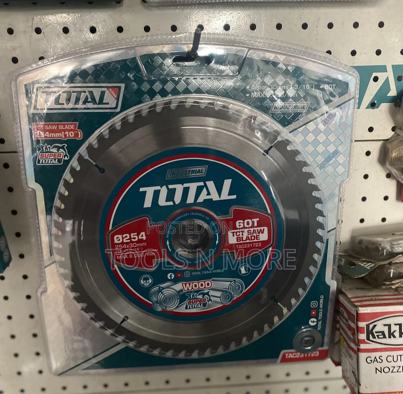 Total Tct Wood Saw Blade 10inches