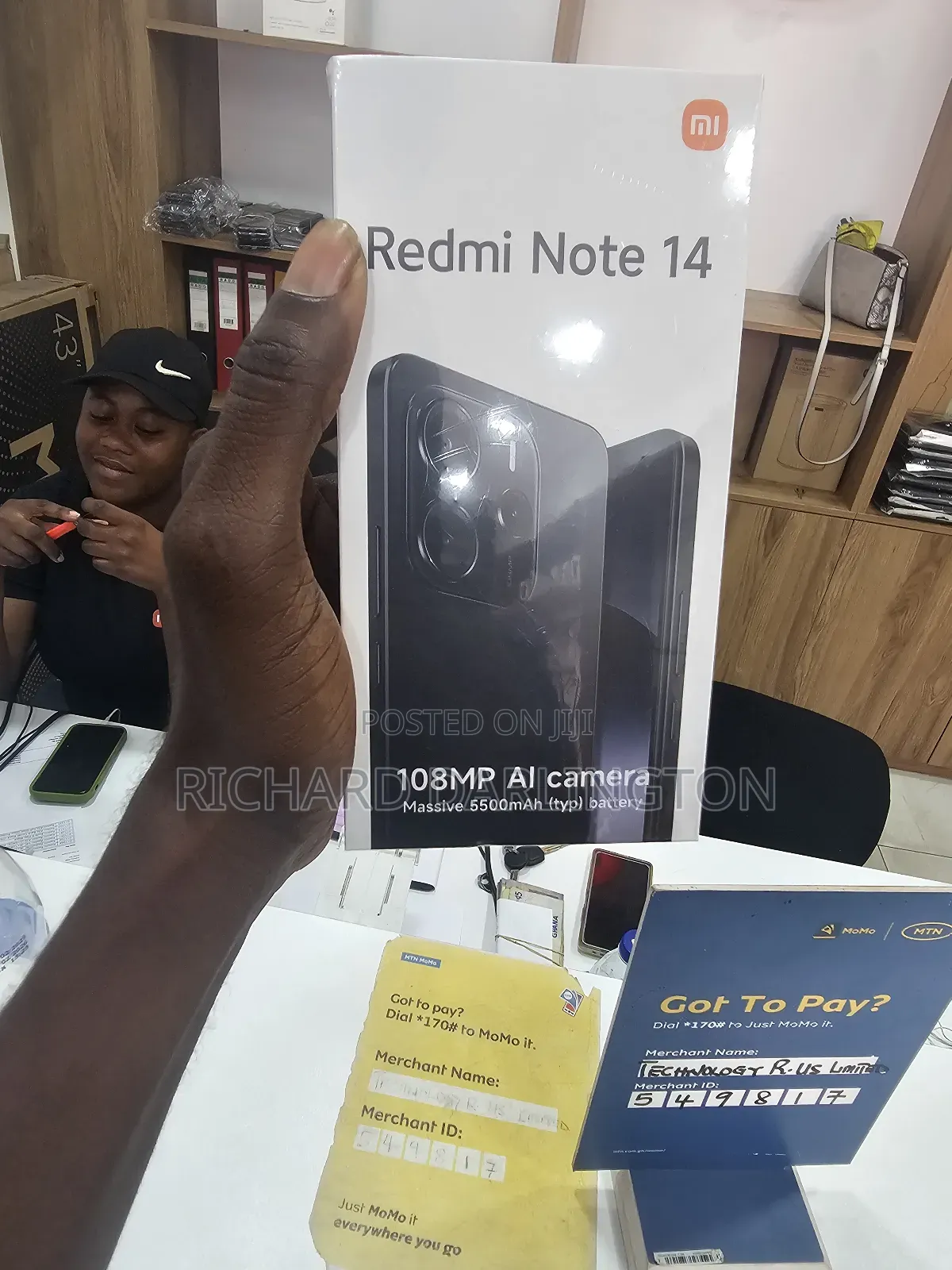 New Xiaomi Redmi Note 14 256 GB Red