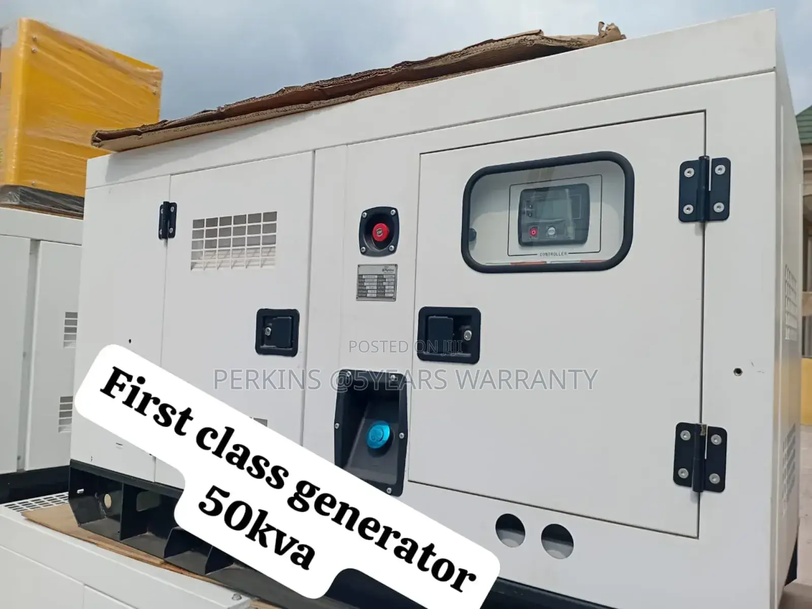 Sustainable Generator Solutions 50kva Perkins Diesel Silent