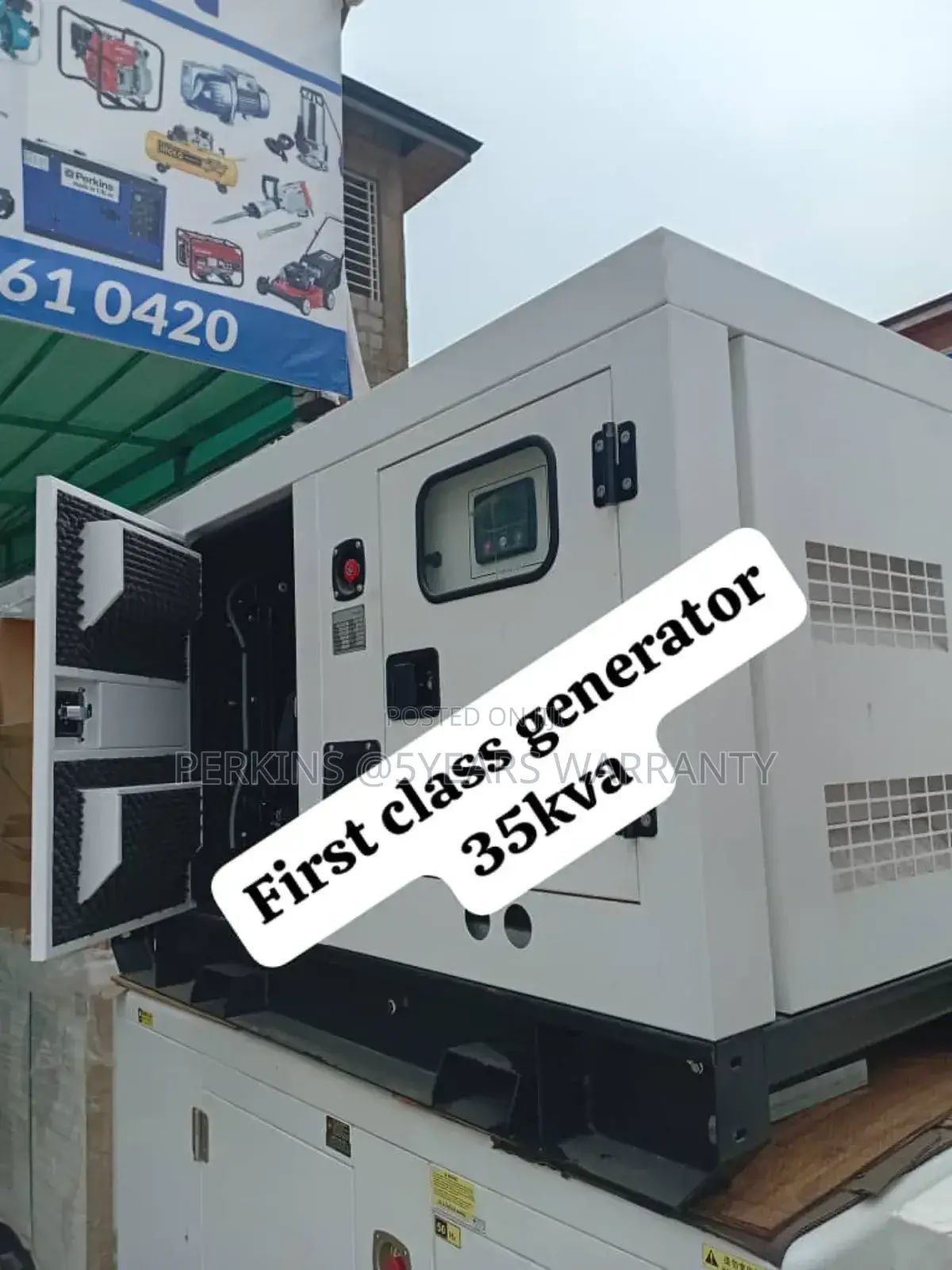 Reliable Power Anywhere Perkins Diesel Silent Generator35kva