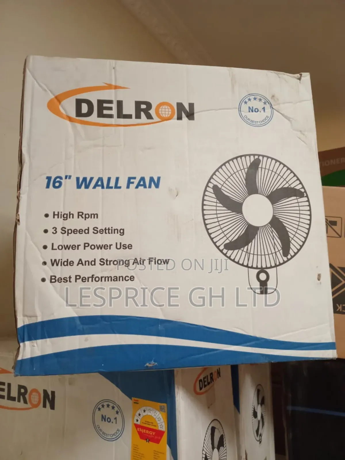 Wall Mounted Delron Fan: Easy Installation!