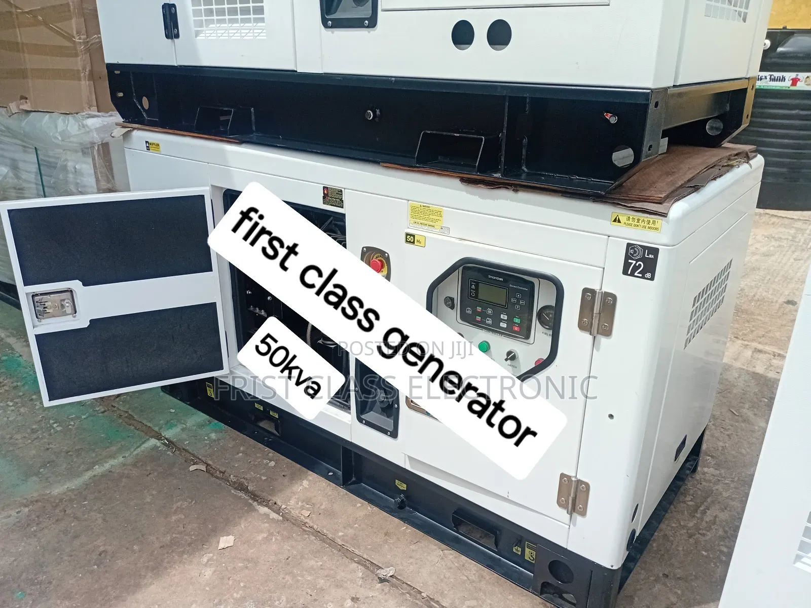 Commercial Grade 50kva Silent Diesel Genset