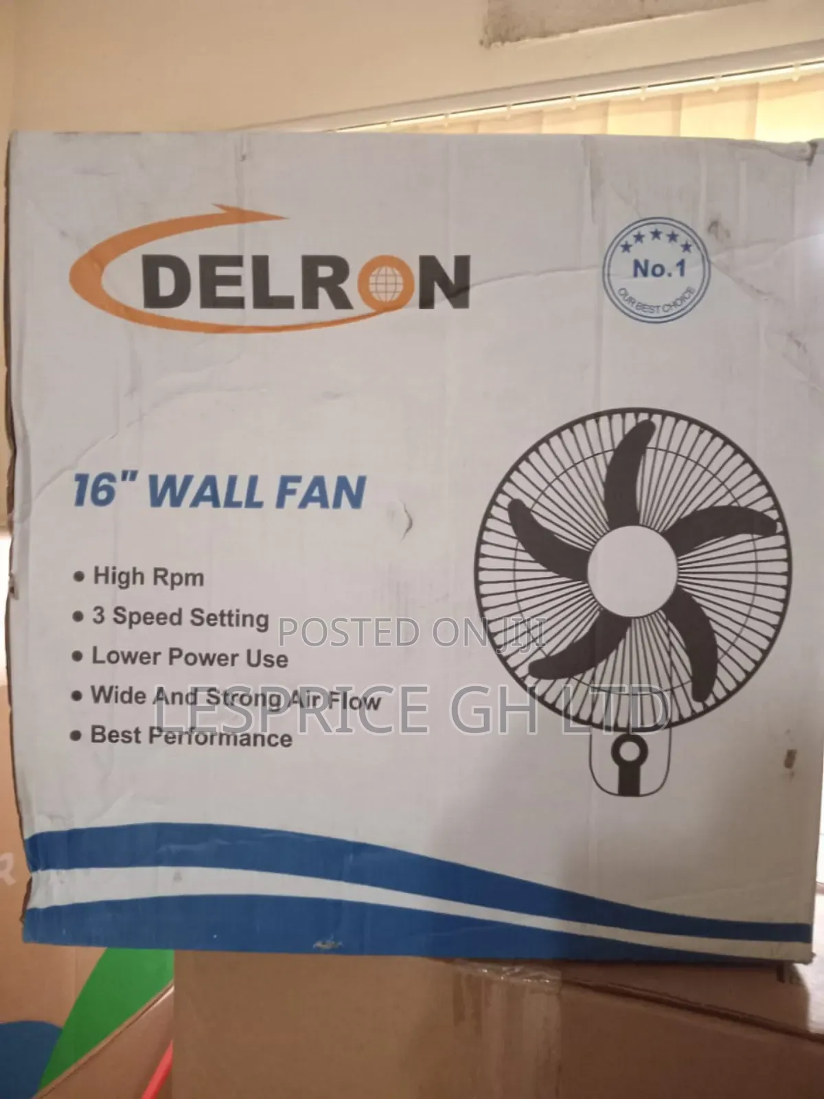 Delron 16" Wall Fan: Great Value!
