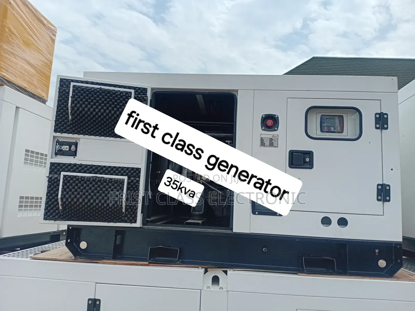 Super Silent 35kva Diesel Genset With Air Cooled Engine