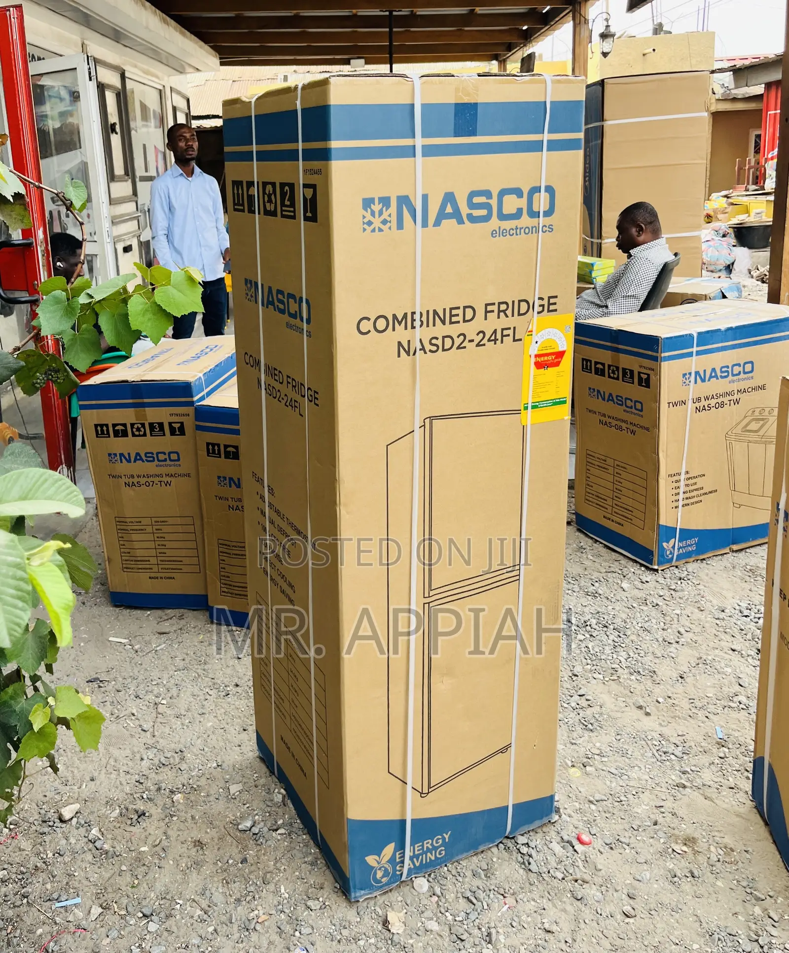 Super Cooling Nasco D2-24fl Bottom Freezer Fridge(196l)