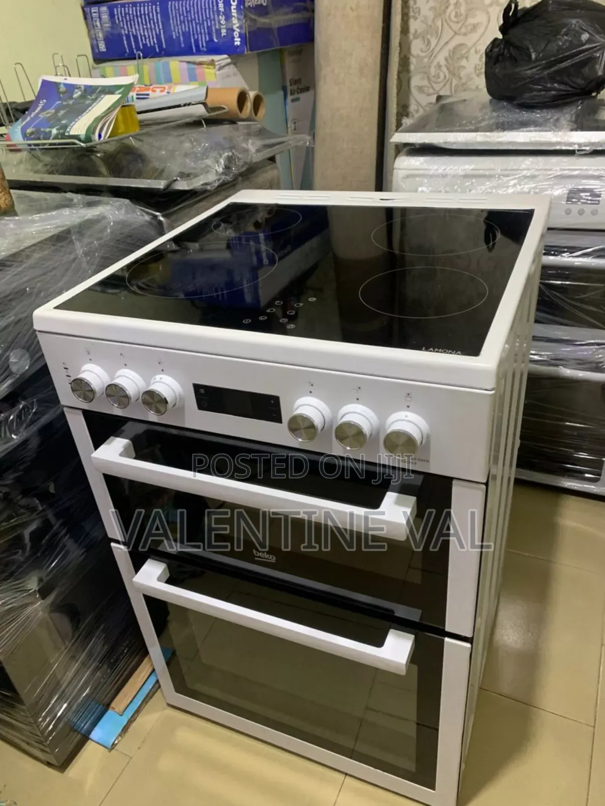 Beko 60/60 4 Burners Full Electric With Oven and Grill