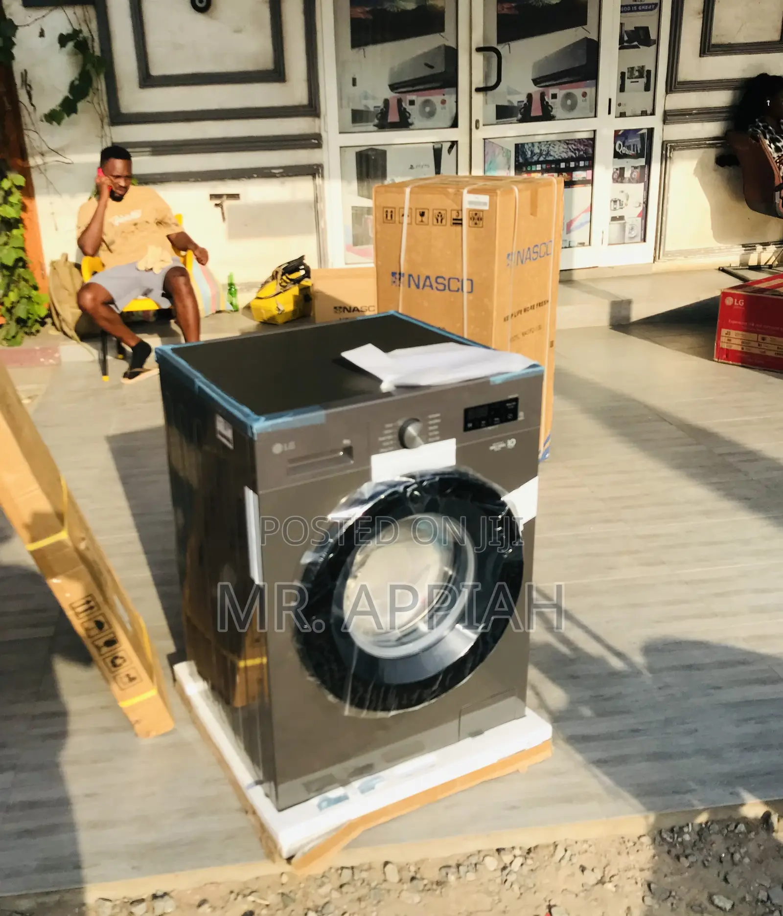 Original LG 8kg Fully Automatic Front Load Washing Machine