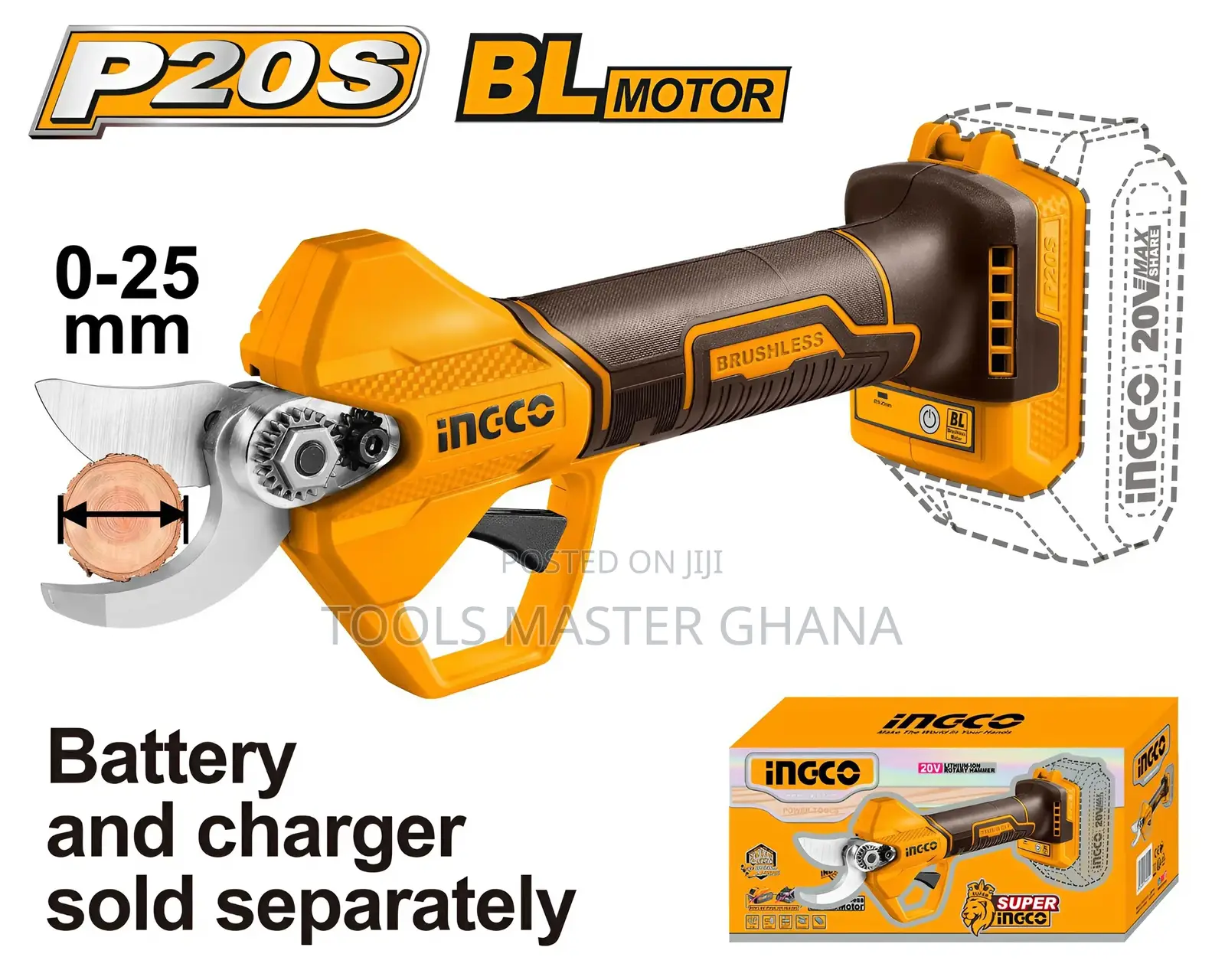 Cordless Gauge Straight Shear - Cssli20258