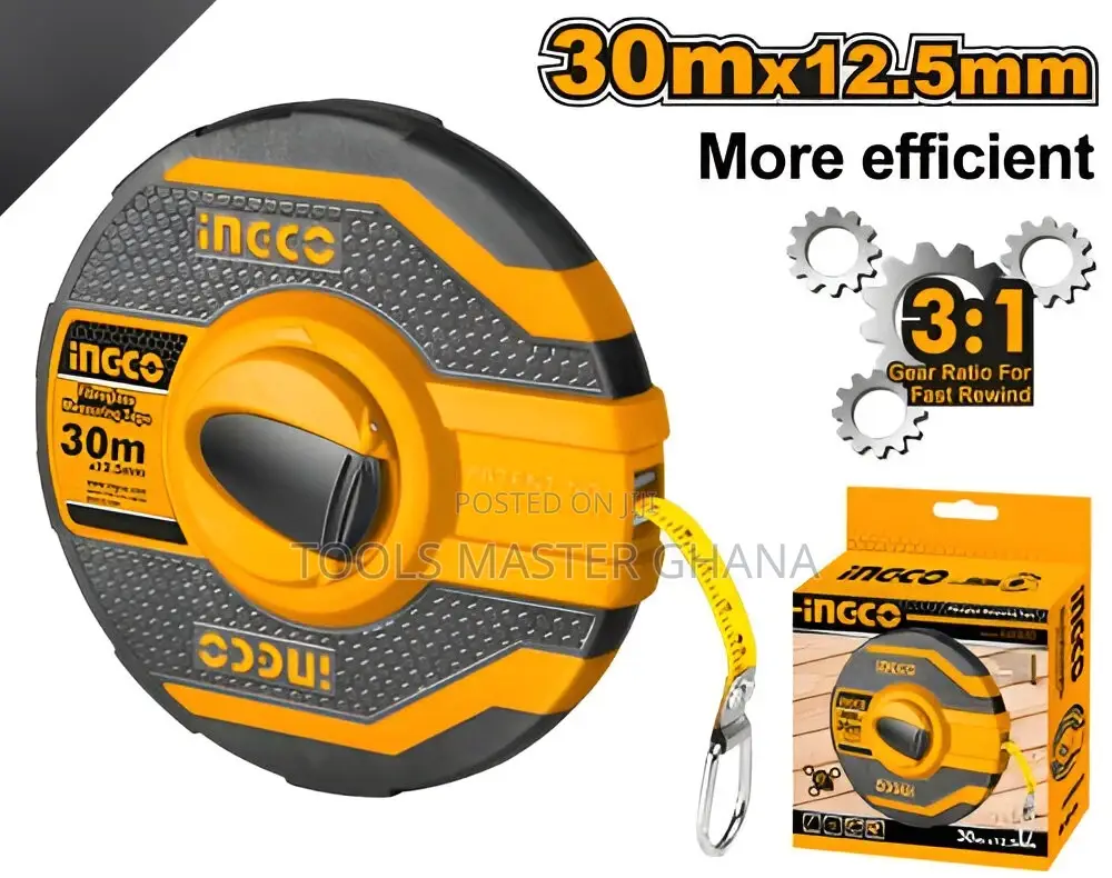 Fibreglass Measuring Tape - Hfmt8130