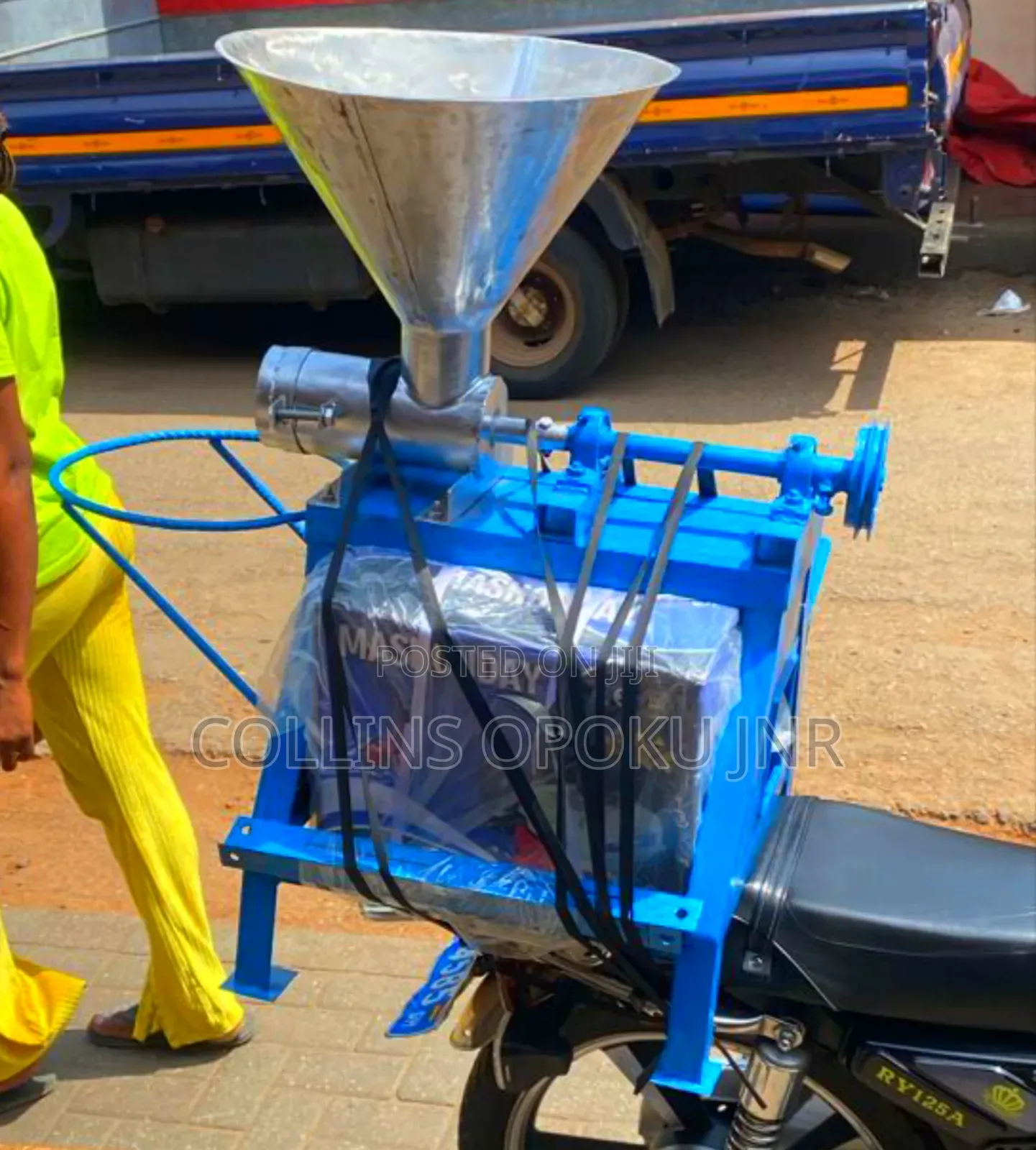 Commercial Fufu Machine With Engine