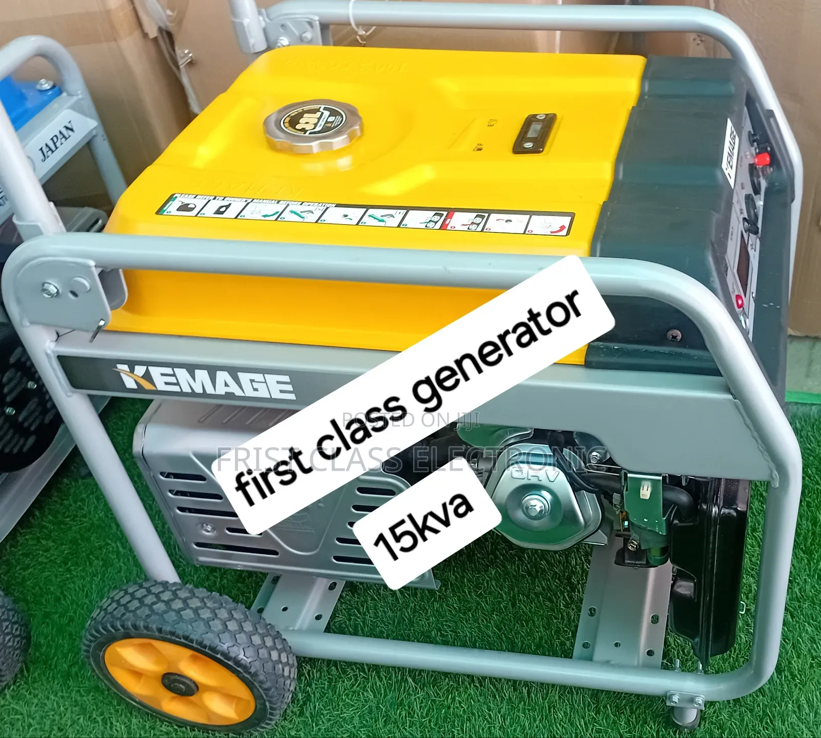 Approved and Effective 15kva Petrol Genset