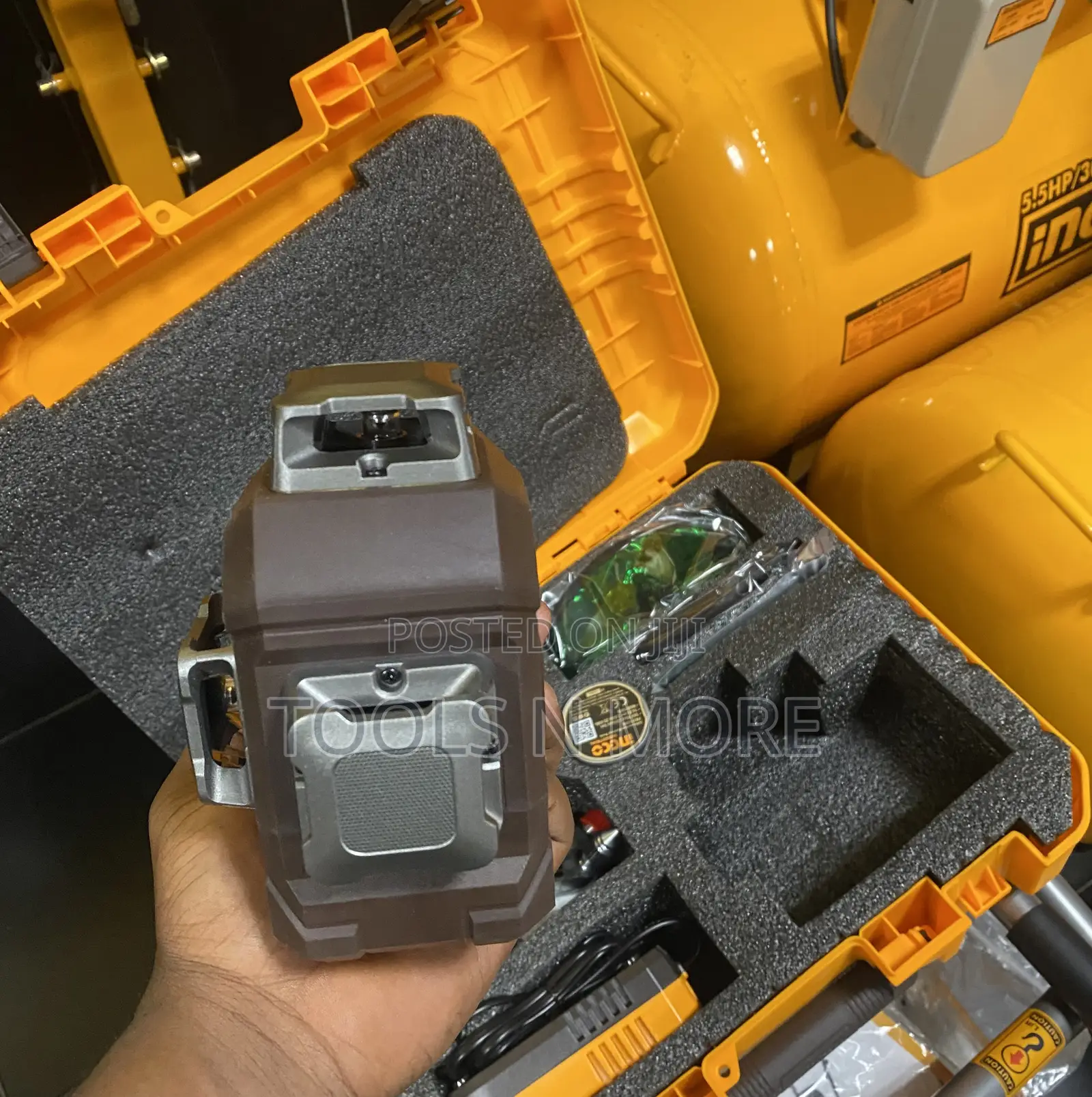 Ingco Cordless 3d Laser Level 16v
