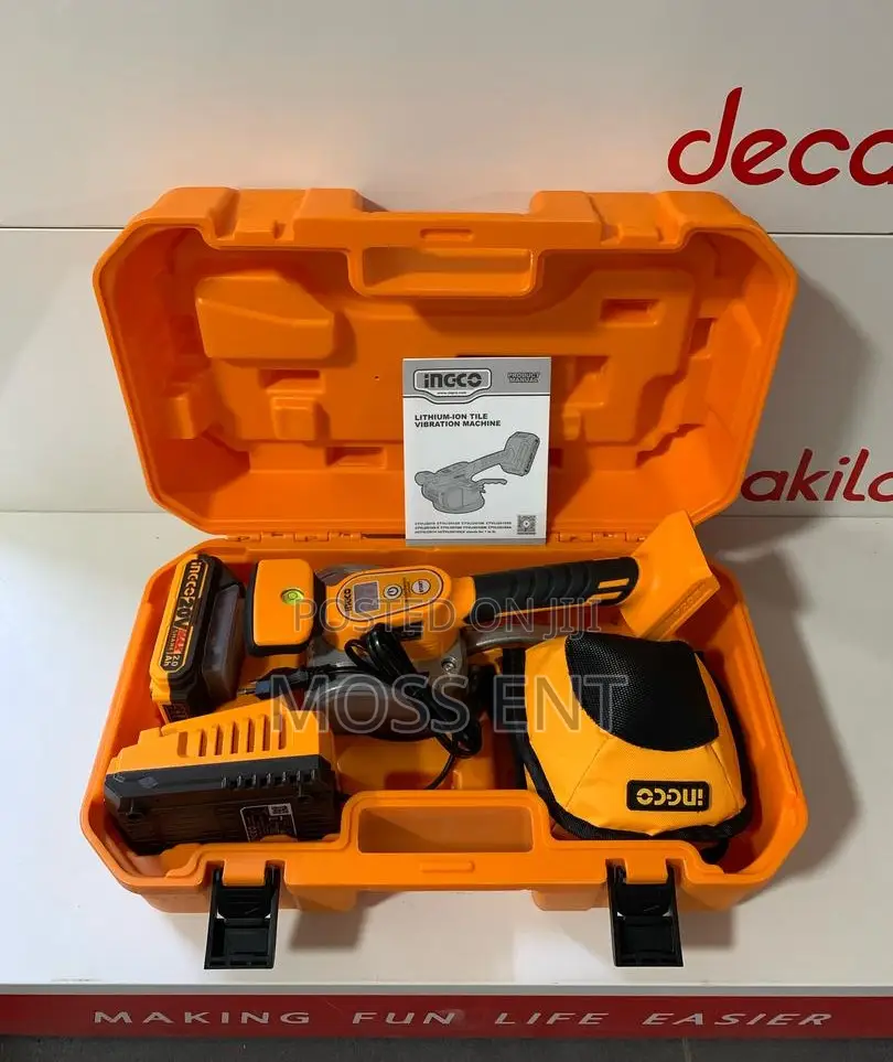 Cordless Tile Vibration Machine 20v + Battery - Ctvli20101