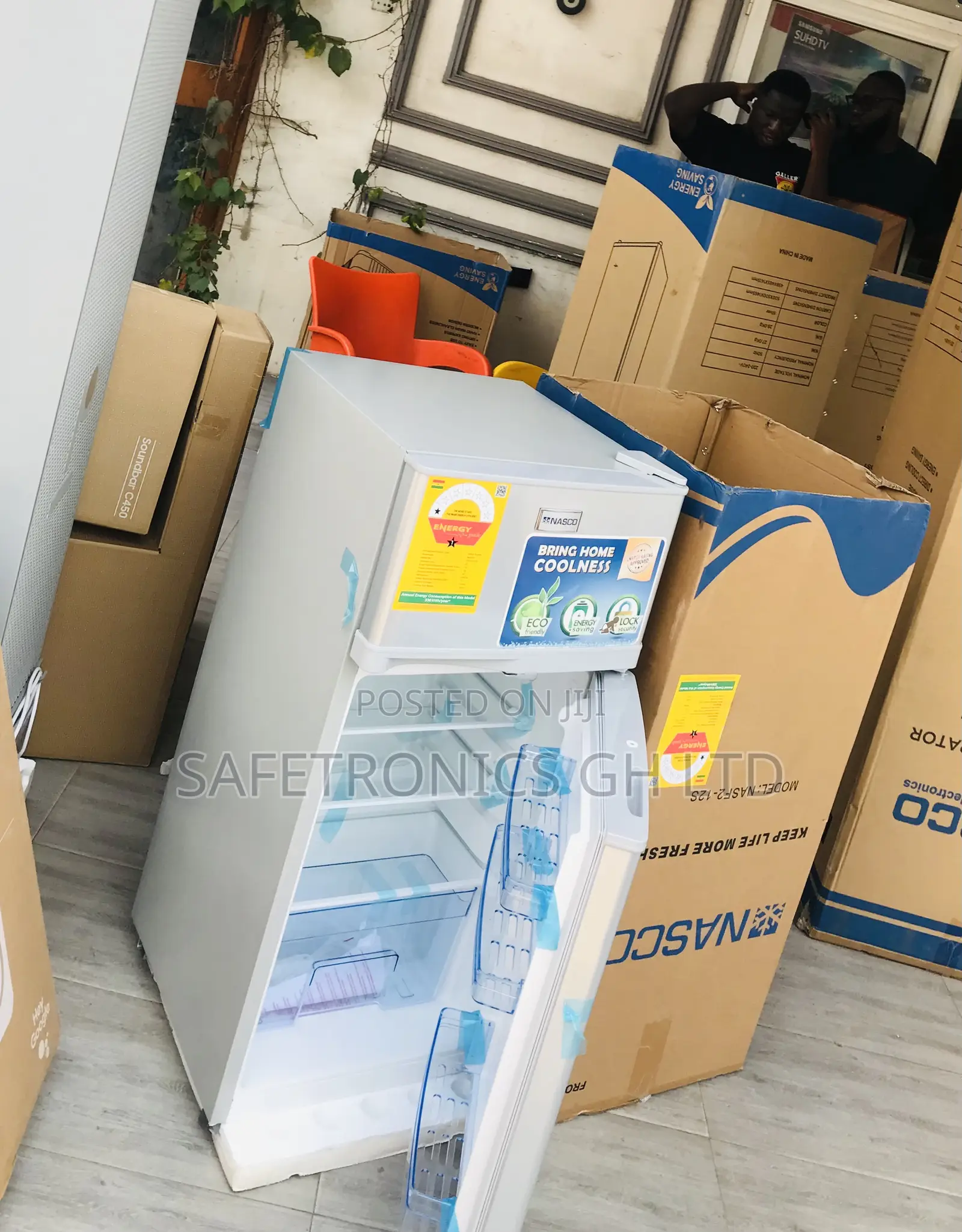Fast Freezing 95L Doubledoor Nasf2-12fl Top Freezer Nasco
