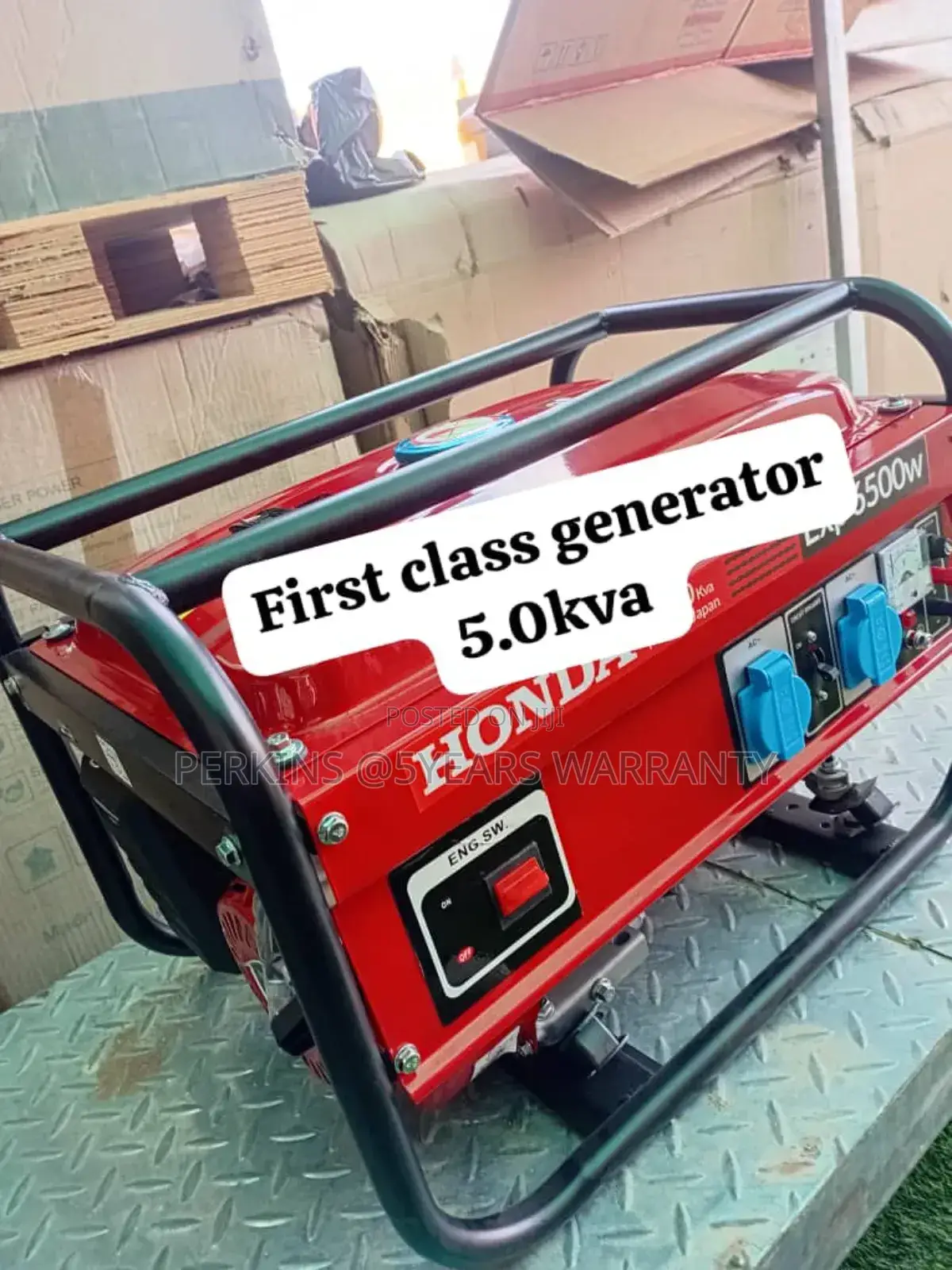 Maxpower 5.0kva 6500watts Pertrol Honda Generator 5.0kva JP
