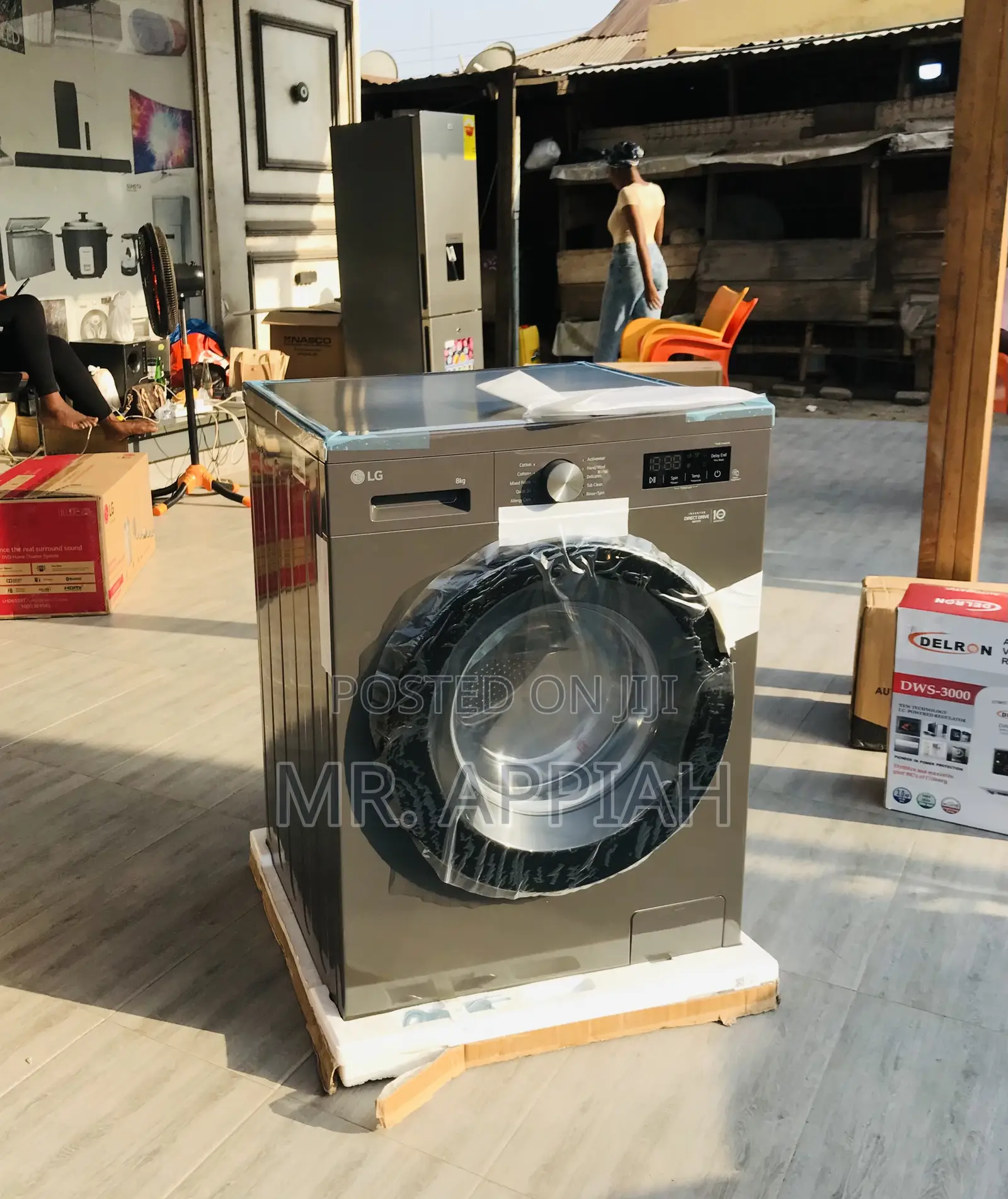 Buy Affordable LG 8kg Fully Automatic Washing Machine.