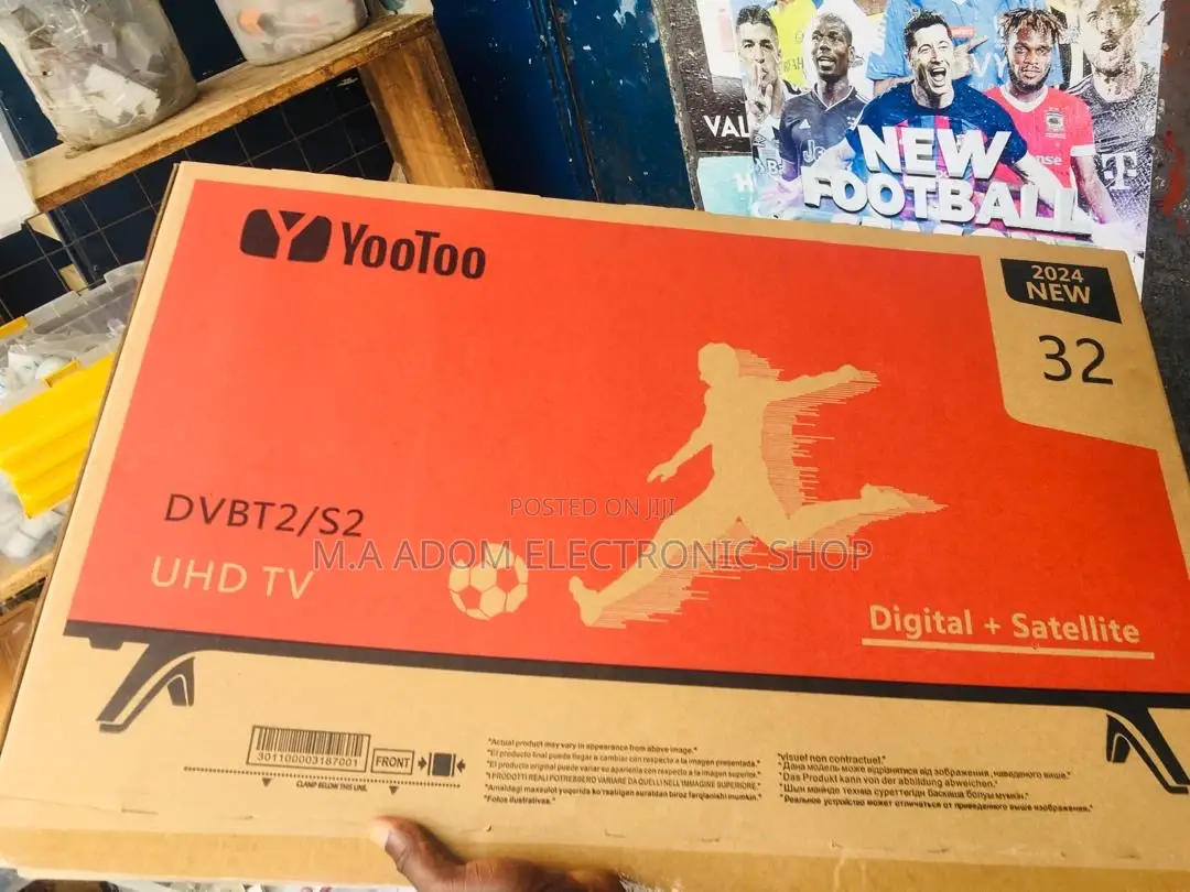 Yootoo 32" LED TV - Perfect for Smaller Spaces!