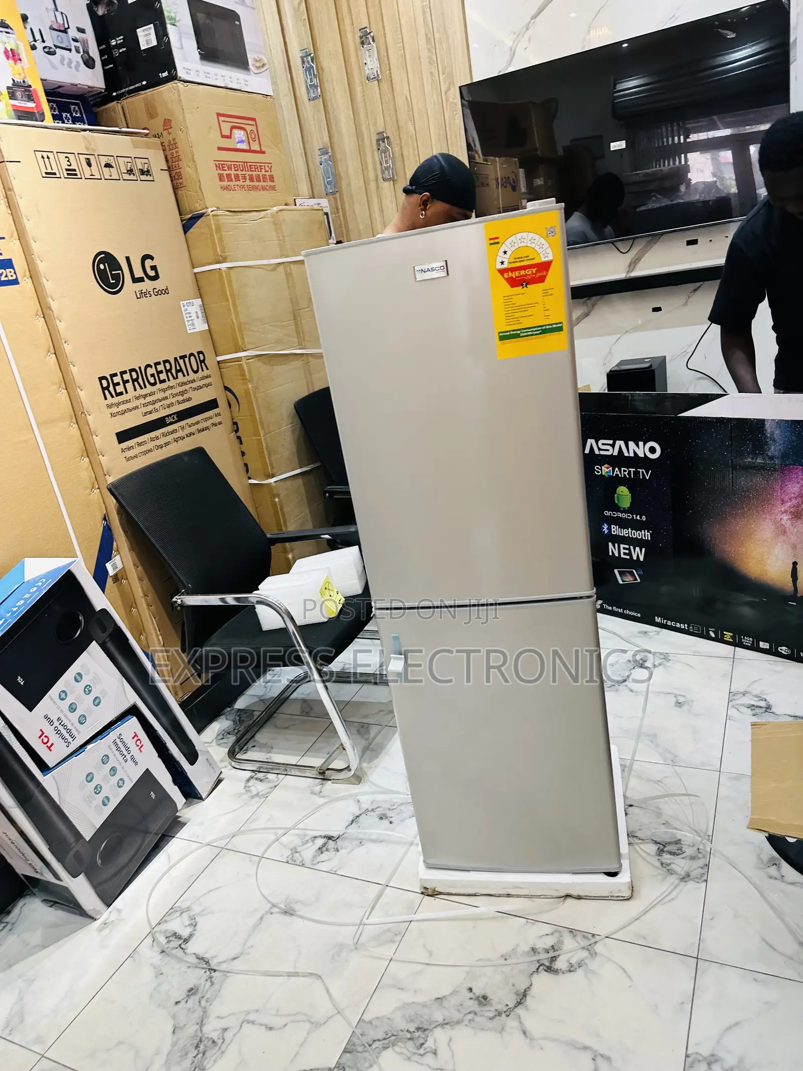 Reliable Source Product Double Door Fridge Nasco Nasd2-20fl