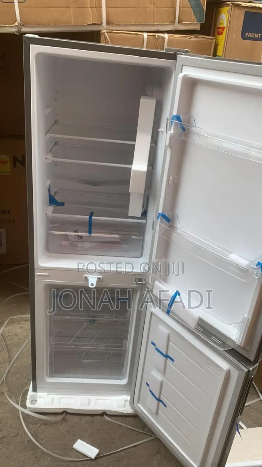 Pearl 156liters Double Door Bottom Freezer Fridge Pf-028