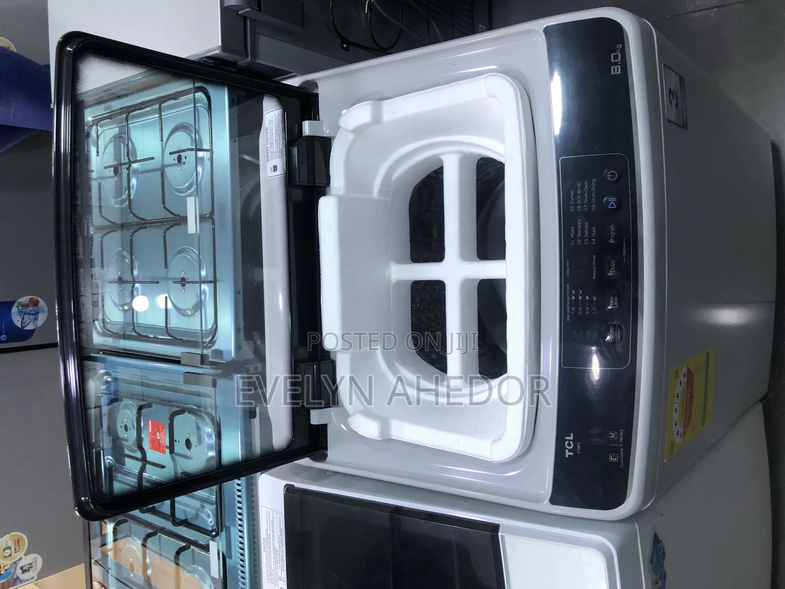 Affordable TCL 8 Kg Full Automatic Washing Machine