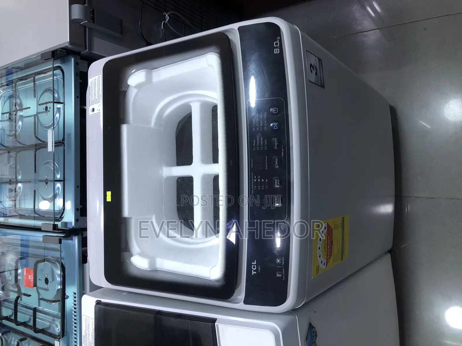 Affordable TCL 8 Kg Full Automatic Washing Machine
