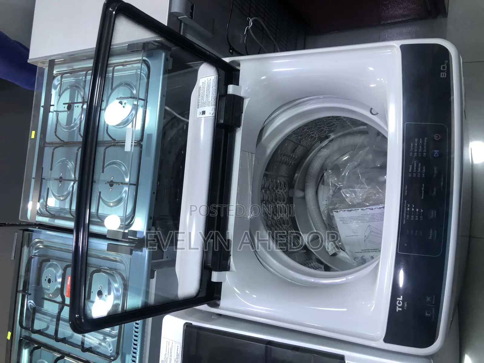 Affordable TCL 8 Kg Full Automatic Washing Machine
