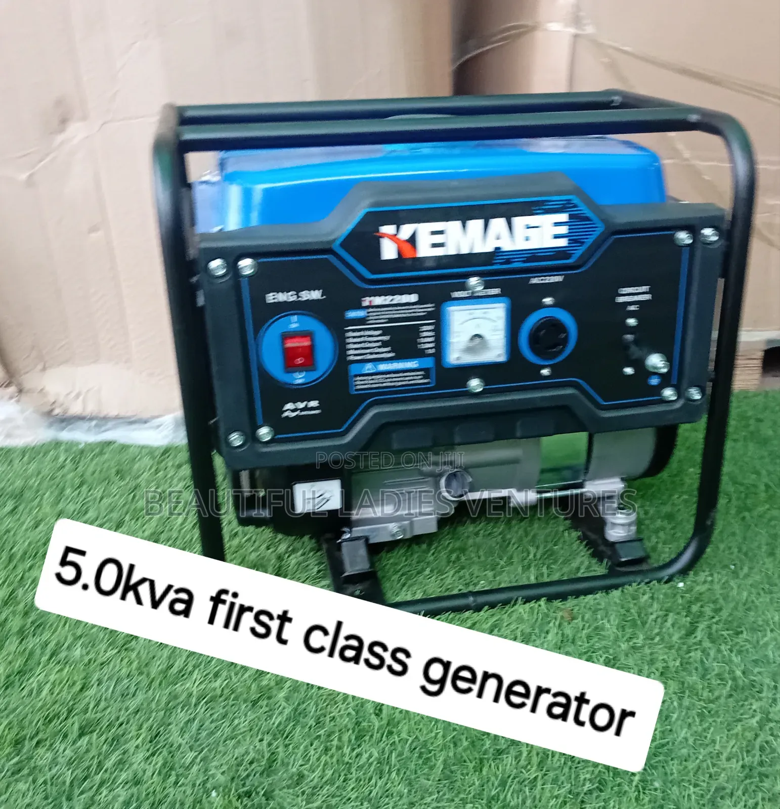 Large Capacity Generator 5.0kva Petrol 5.0kva