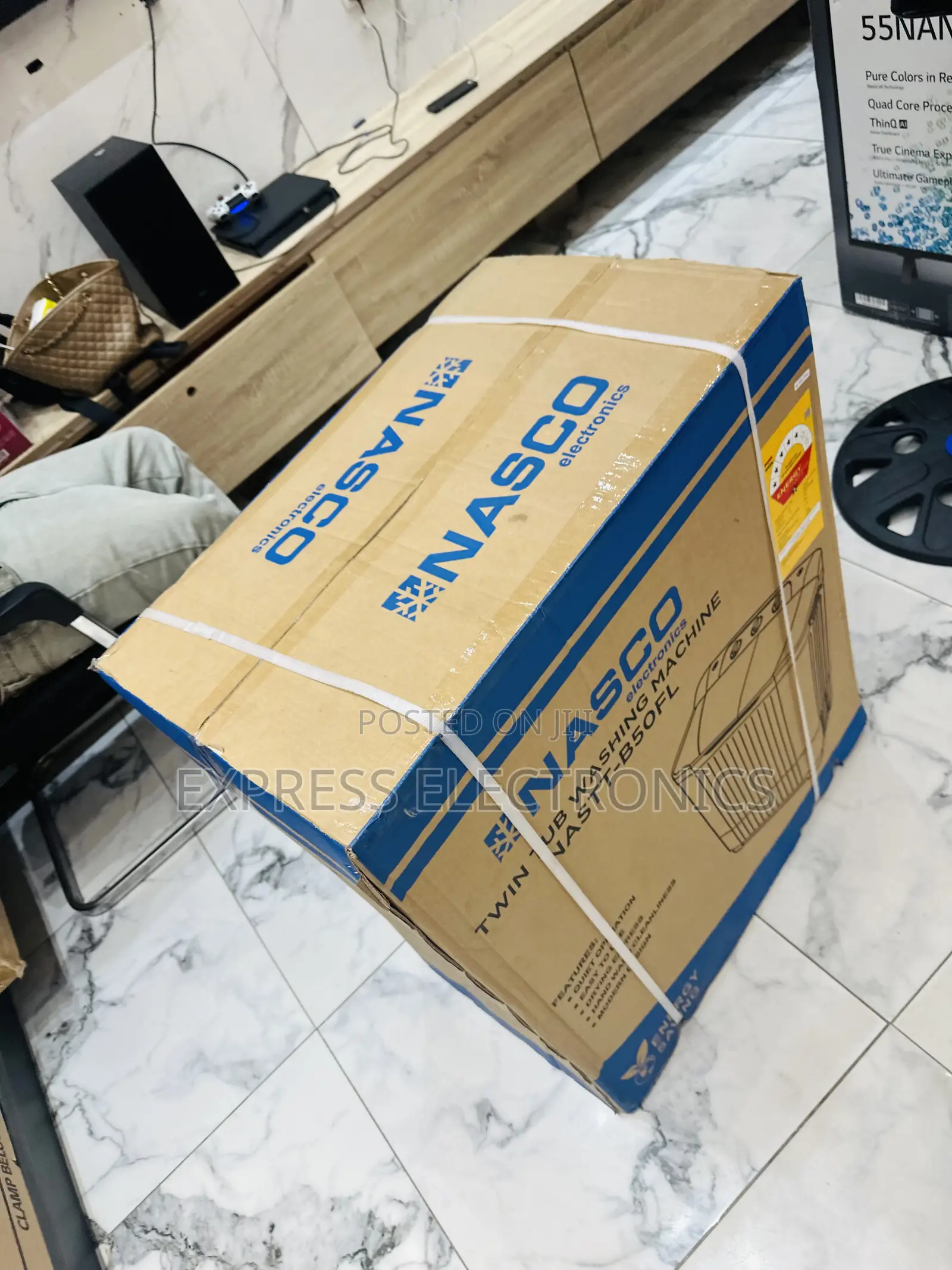 Versatile and Efficient Washing Machine Nasco 5kg Topload