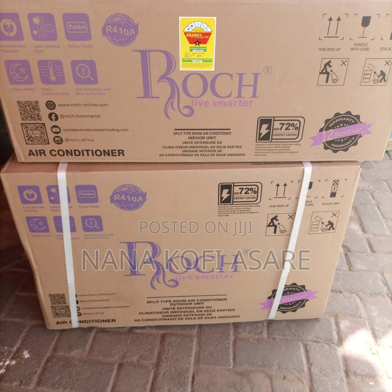 Roch 1.5hp Split Type Ac