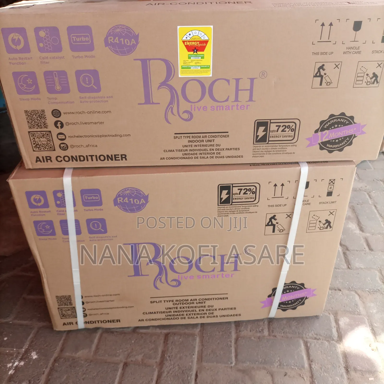 Roch 1.5hp Split Type Ac