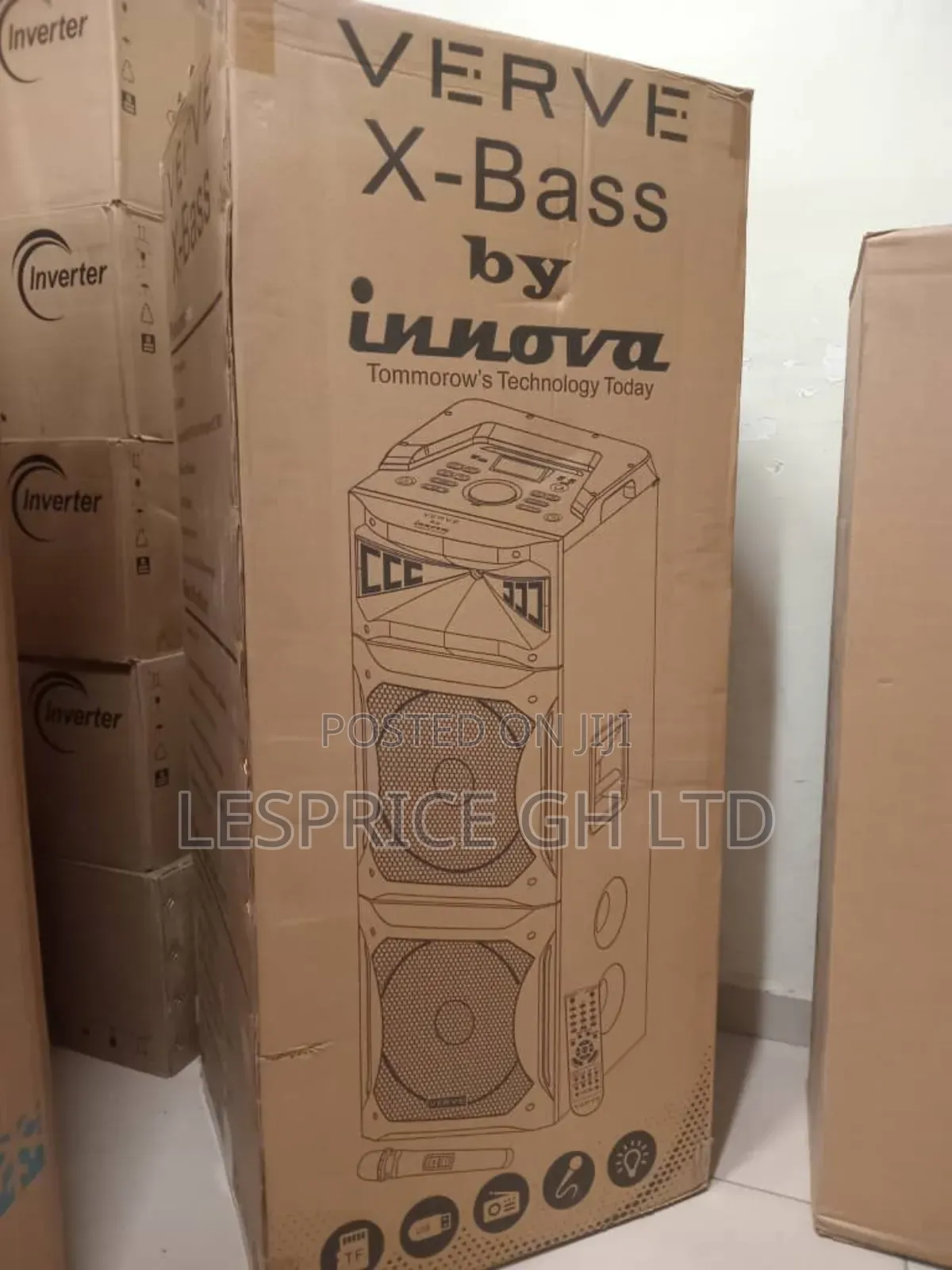 Verve X-Bass: Powerful 500w Portable Speaker