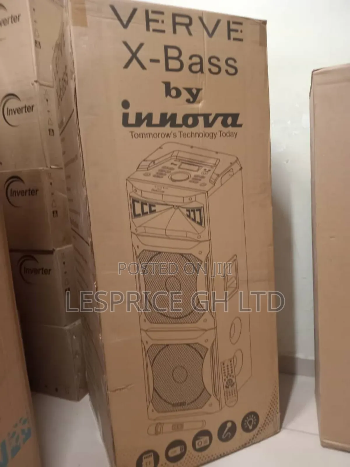 Enhance Music Experience: Innova Tower Trolley Speaker!