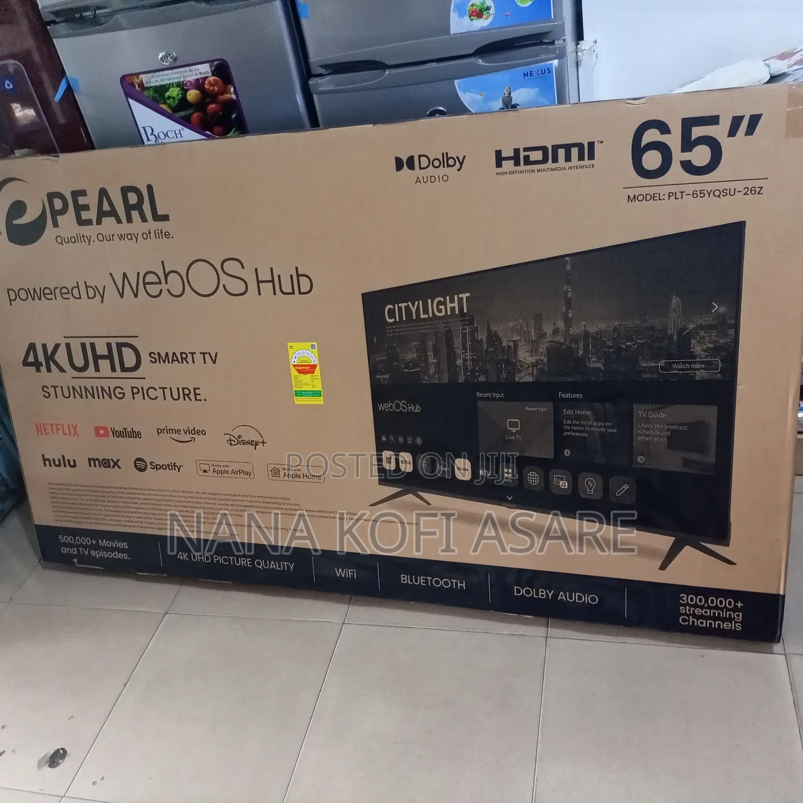 Pearl 65inch Uhd Tv Webos