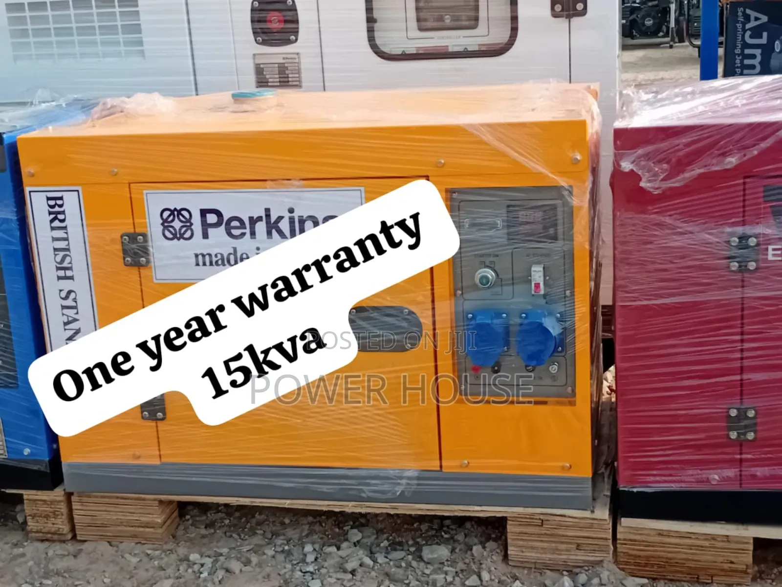 Attractive Perkins Diesel Generator 15.0kva 16500watts Fresh