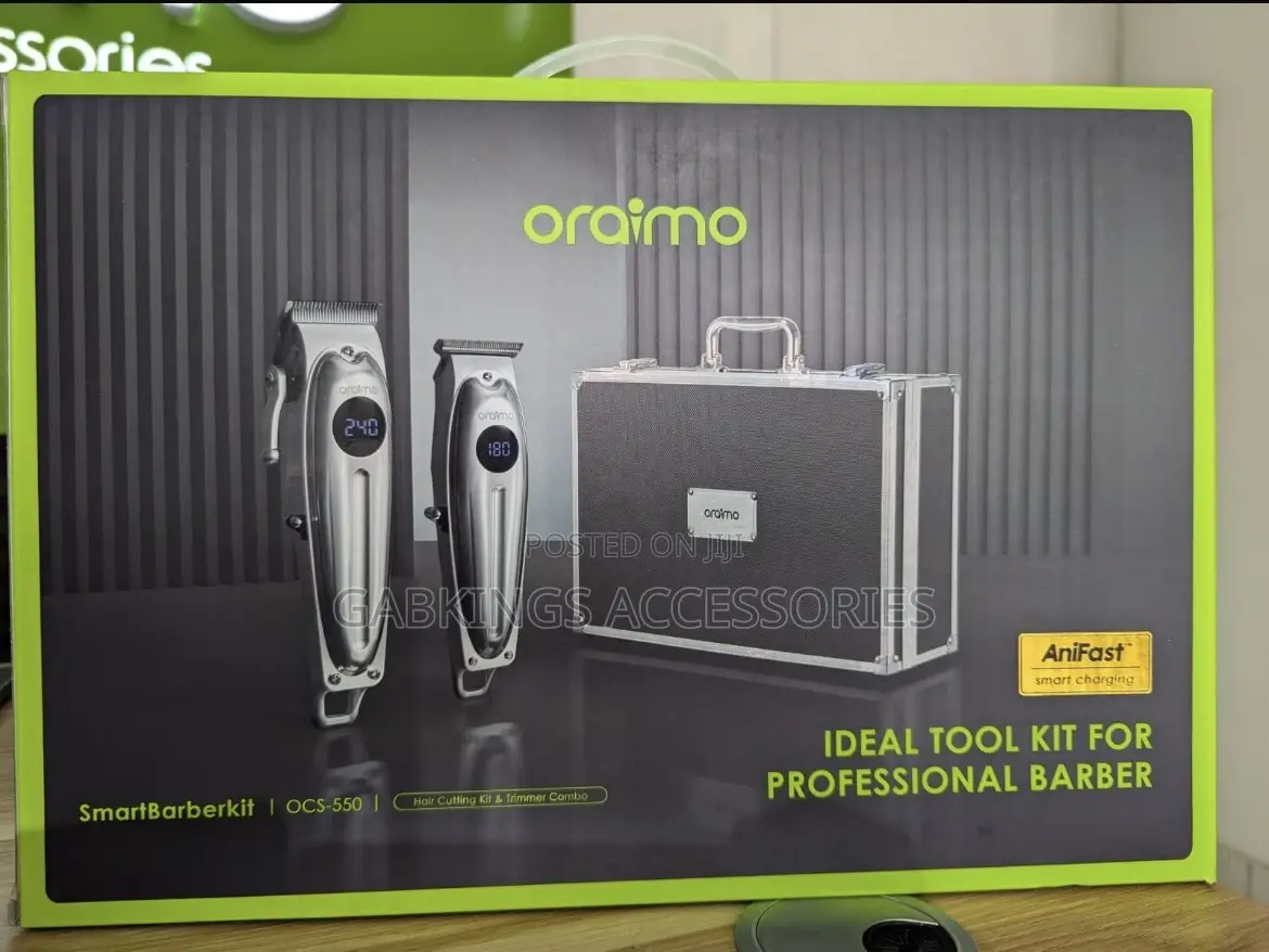 Oraimo Smart Barberkit Super Powerful Motor Barber Kit