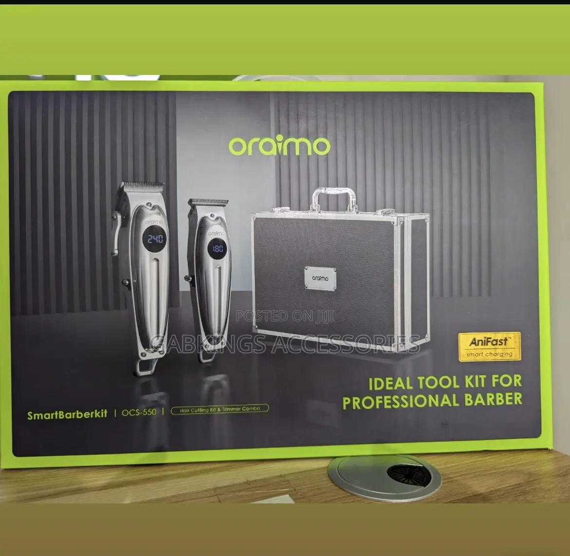 Oraimo Smart Barberkit Super Powerful Motor Barber Kit
