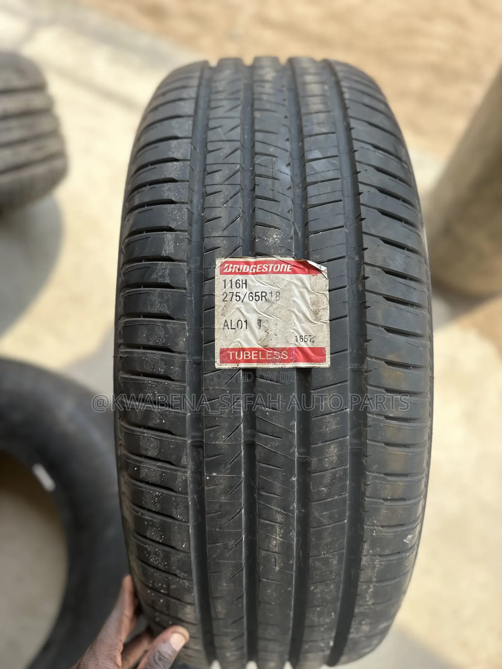 Original Brand New Bridgestone 275/65r18 Tyres Available