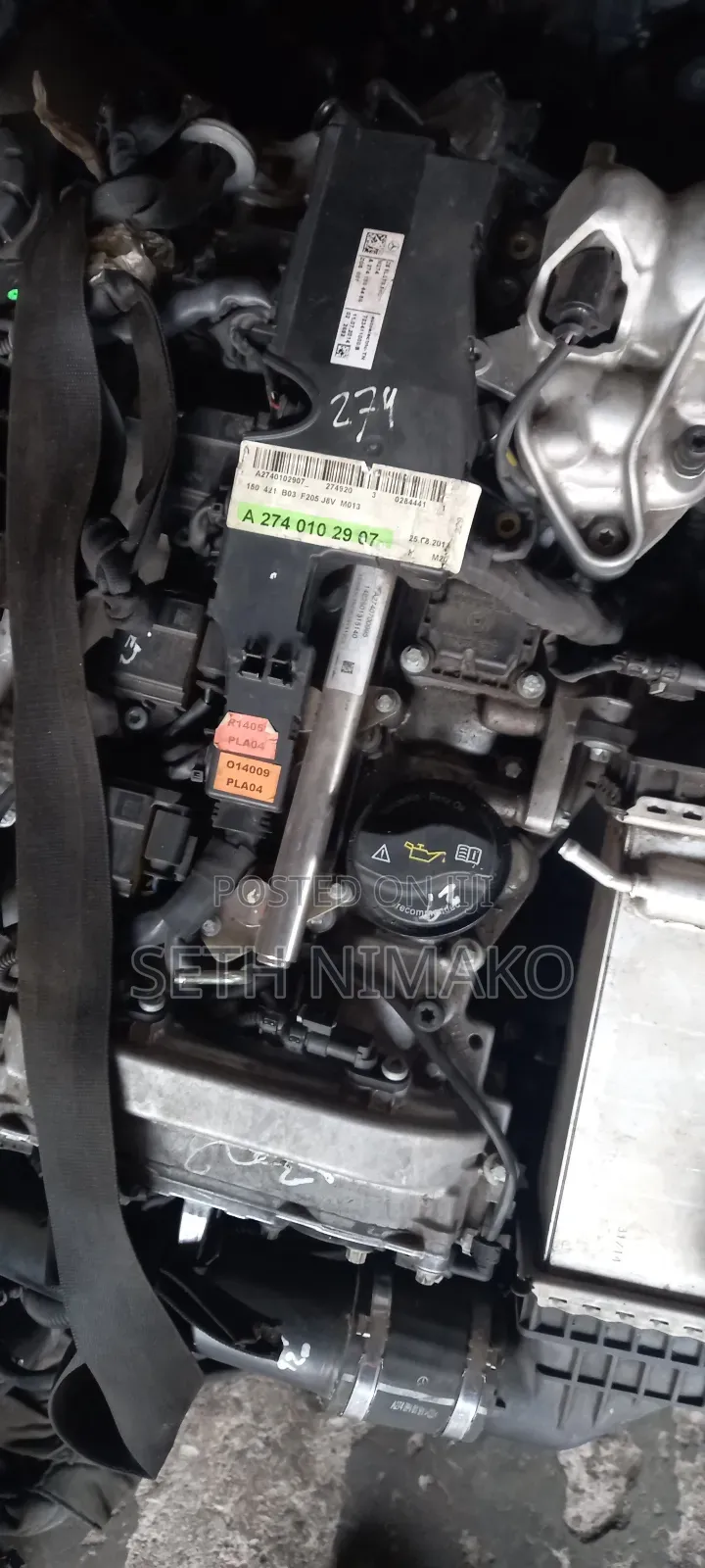 Mercedes Benz M274 Engine