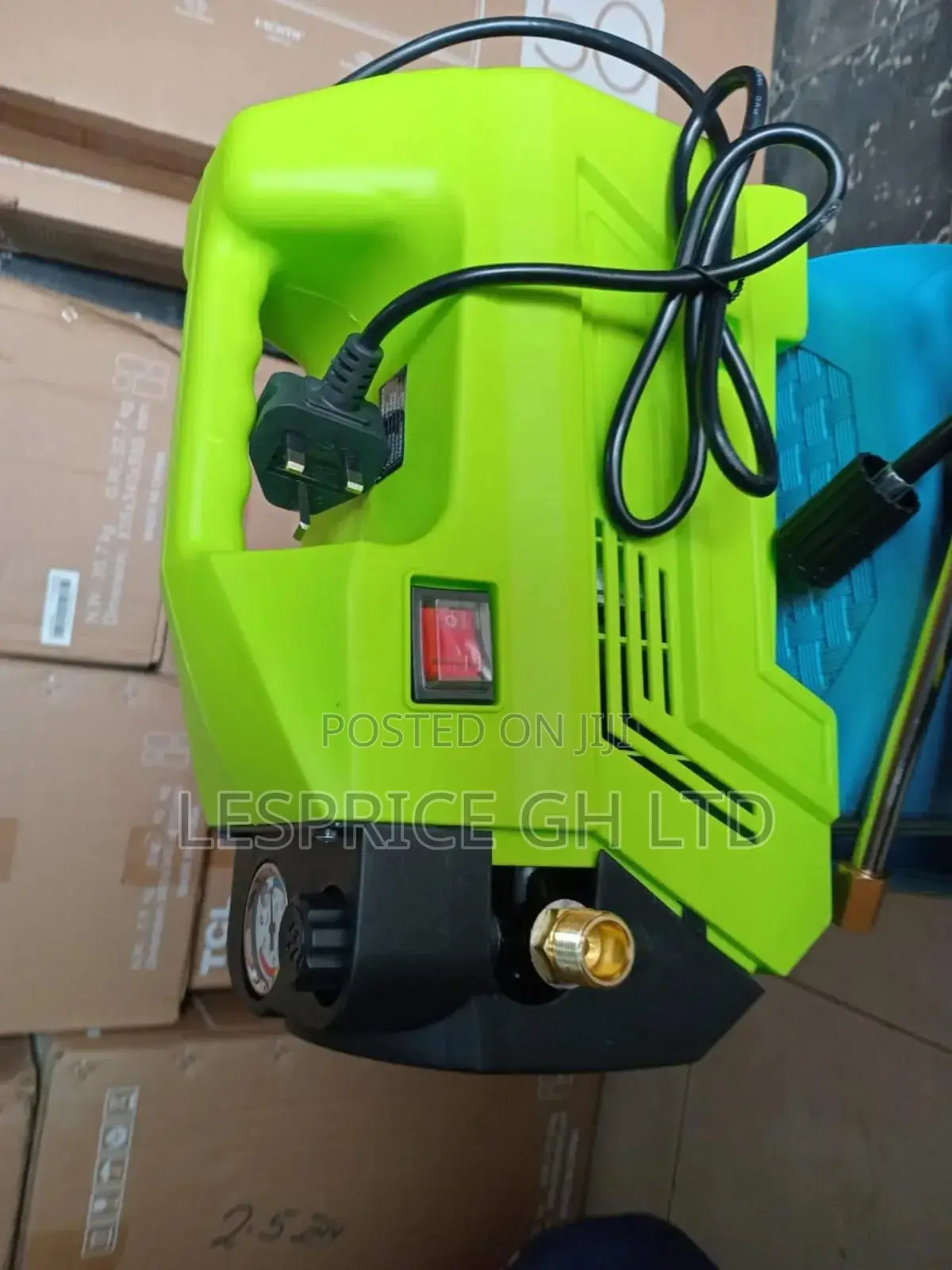 Powerful Cleanser: High Pressure Washer 6L Min Flow