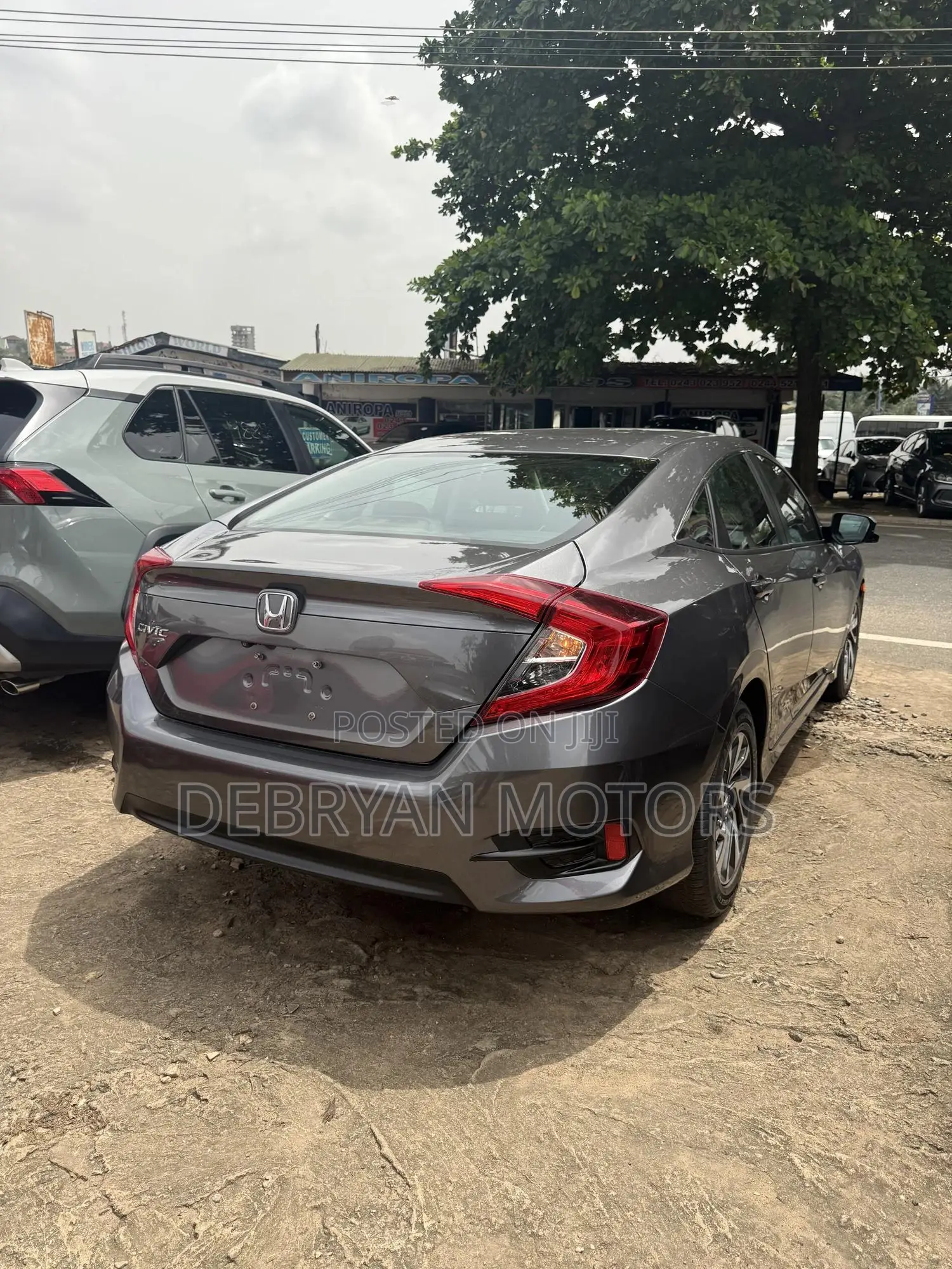 Honda Civic EX 4dr Sedan (1.5L 4cyl) 2016 Gray
