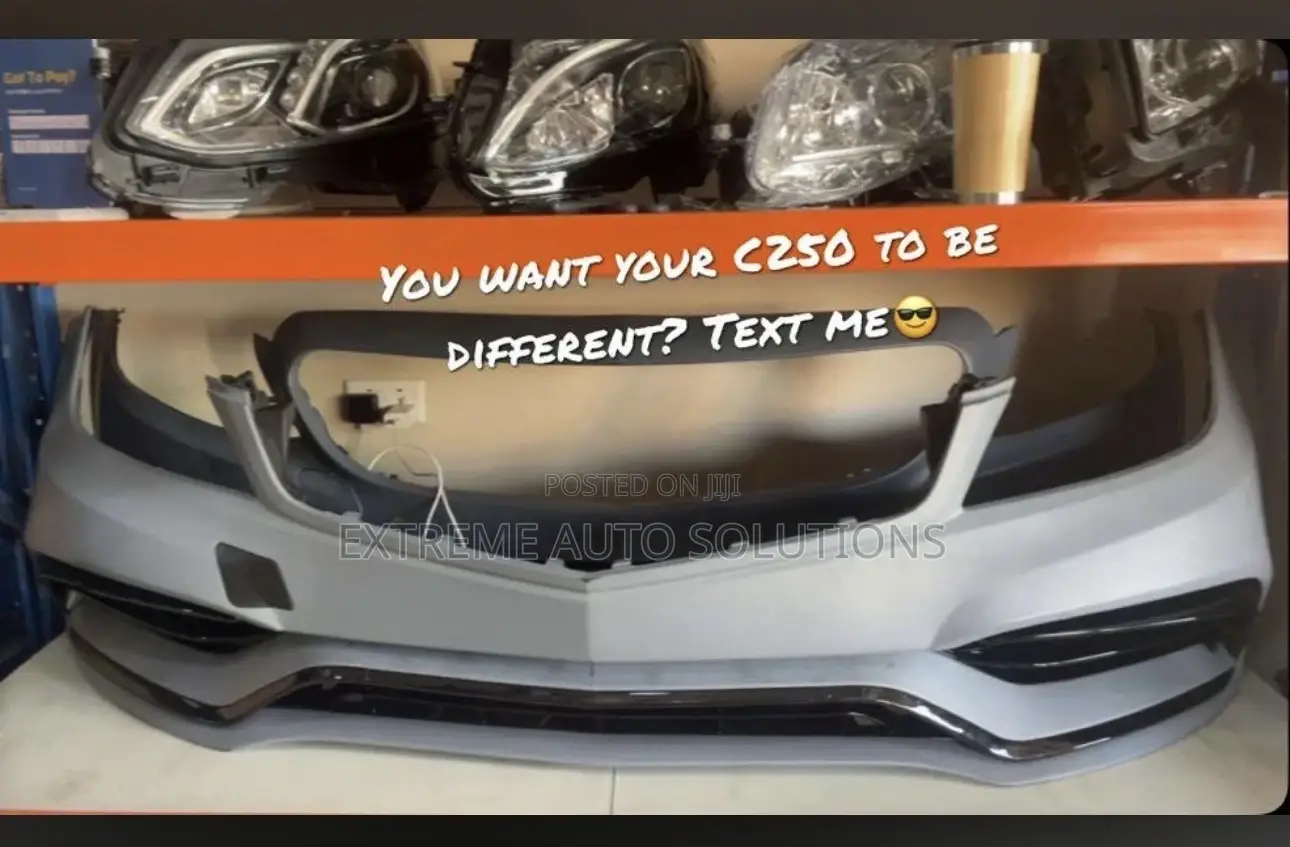 Updated C250 Front Bumper