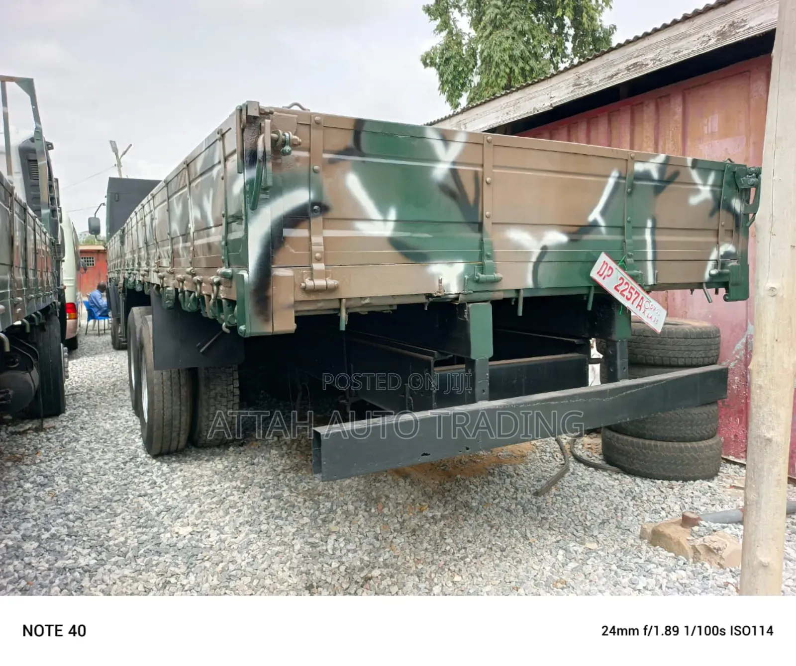 Double Axle Bucket and I'm
