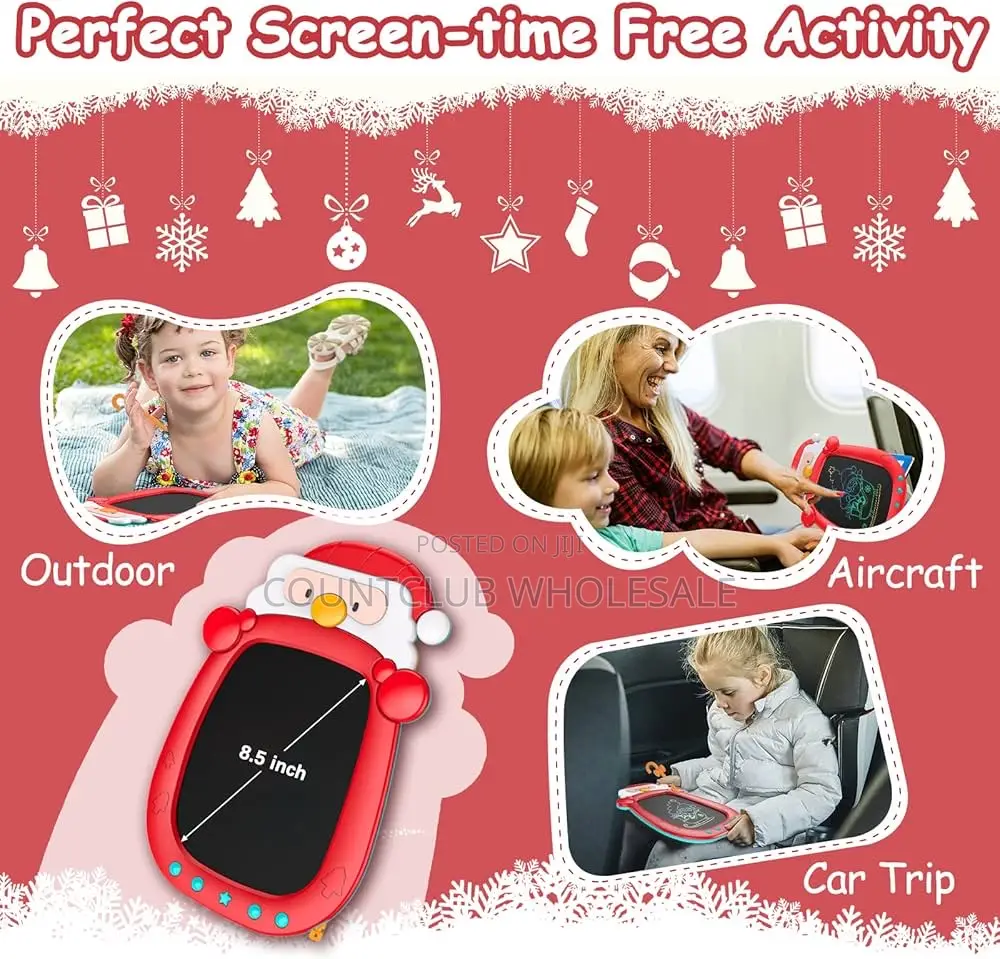 Santa Learn and Draw Toy Board 8.5inch LCD Board