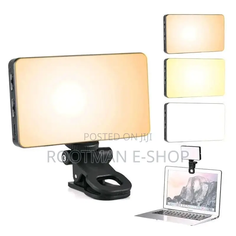 120 Led Rechargeable 3000mah Clip Video Selfie Fill Light