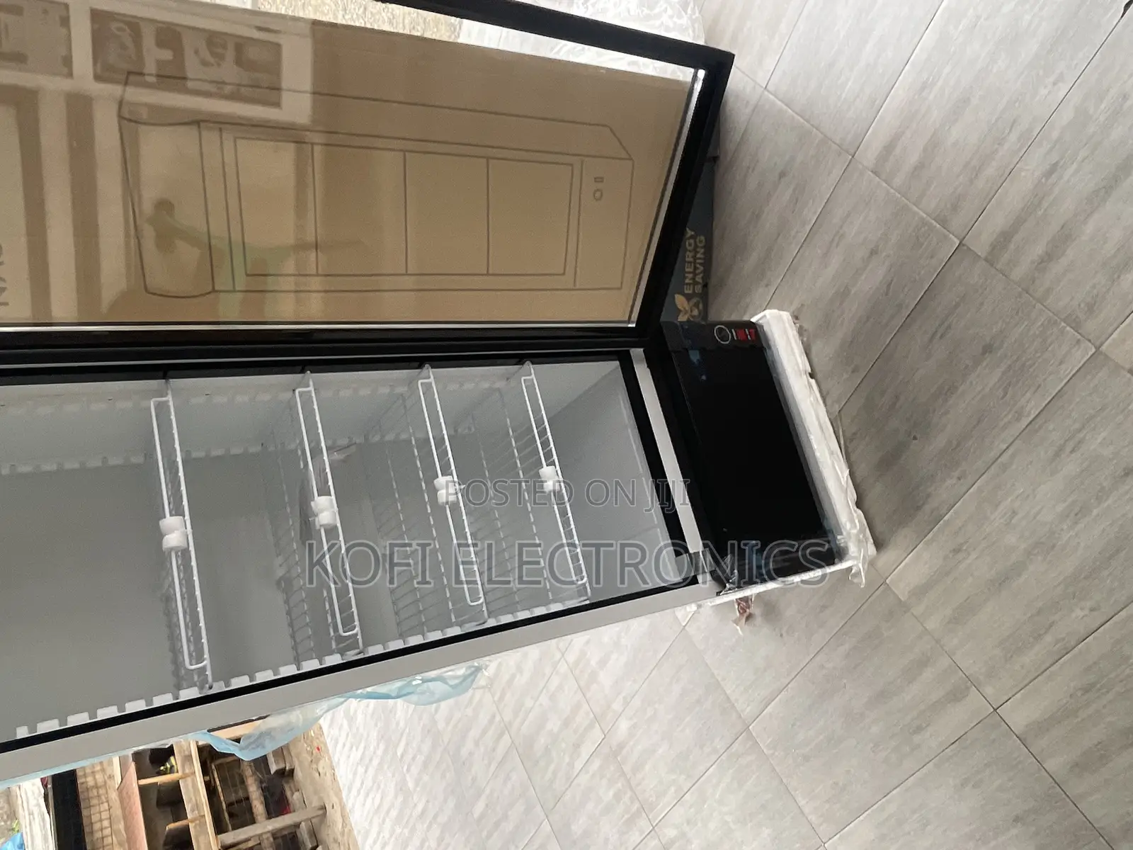 Nasco 298l Commercial Beverage Refrigerator With Led Lights