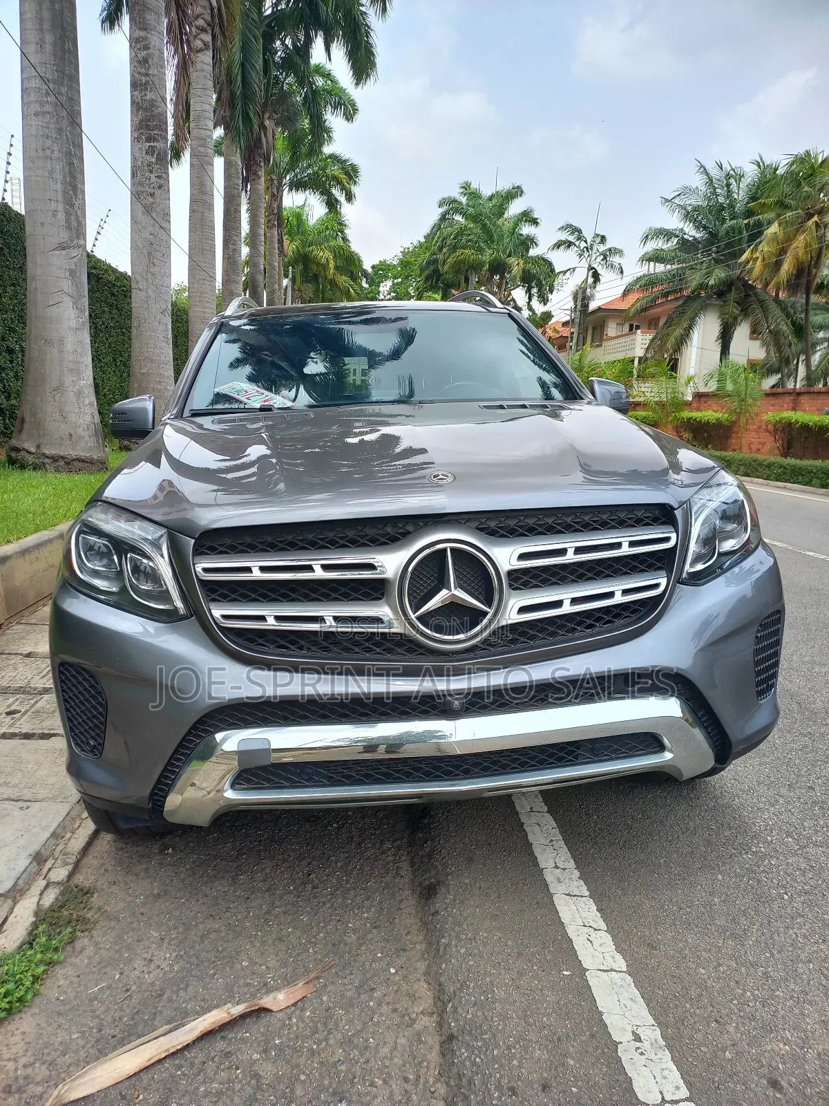 Mercedes-Benz GLS-Class GLS450 4MATIC 2018 Gray