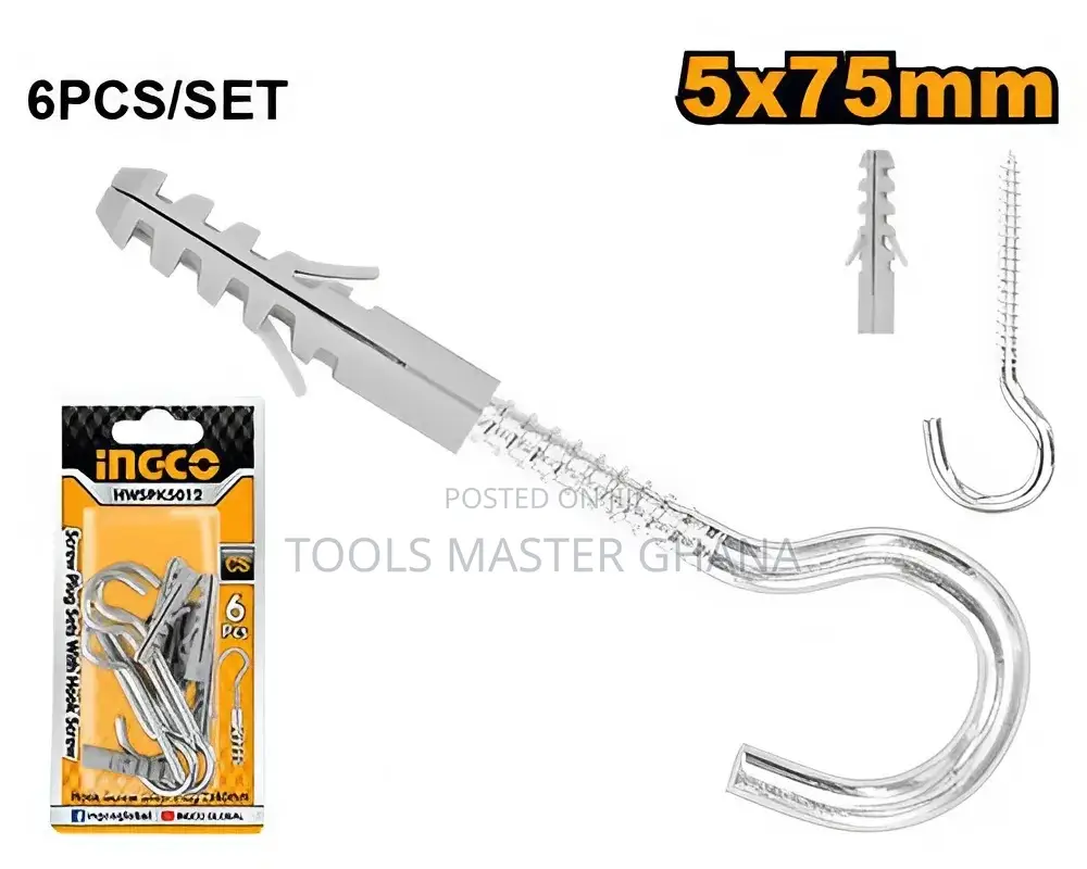 Screw Plug Sets With Hook Screw - Hwspk5012
