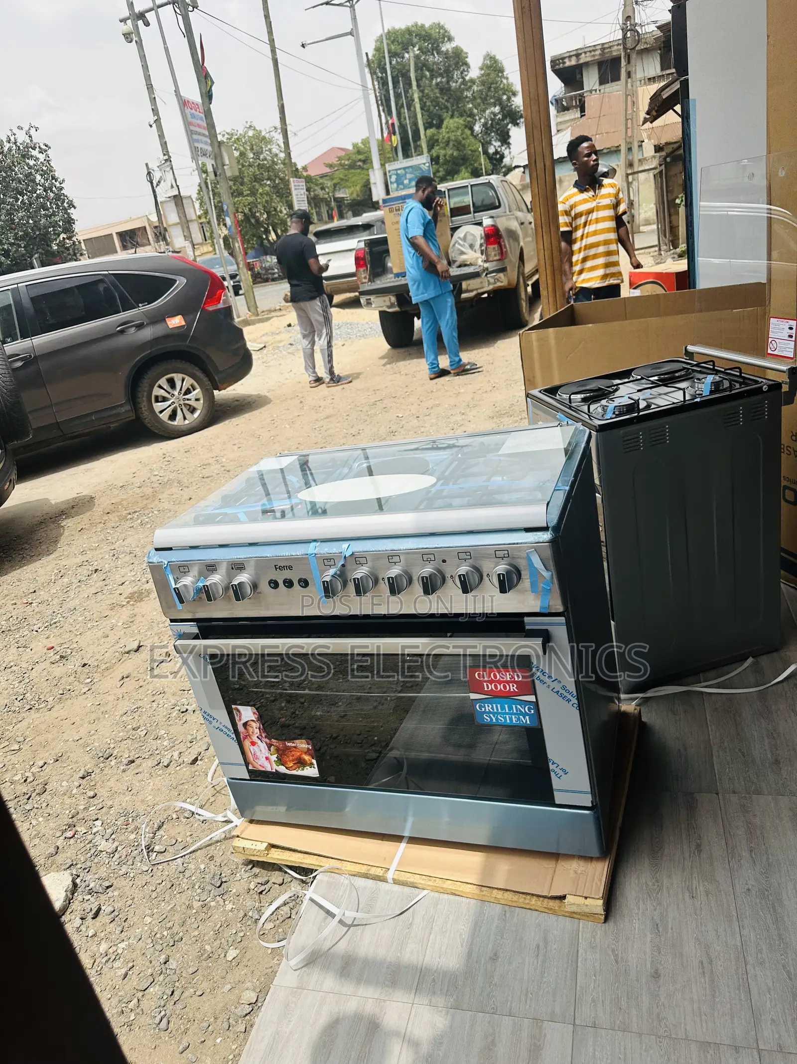 Very Stylish Gas Electric Stove 4-2 Stove 60-90 Ferre