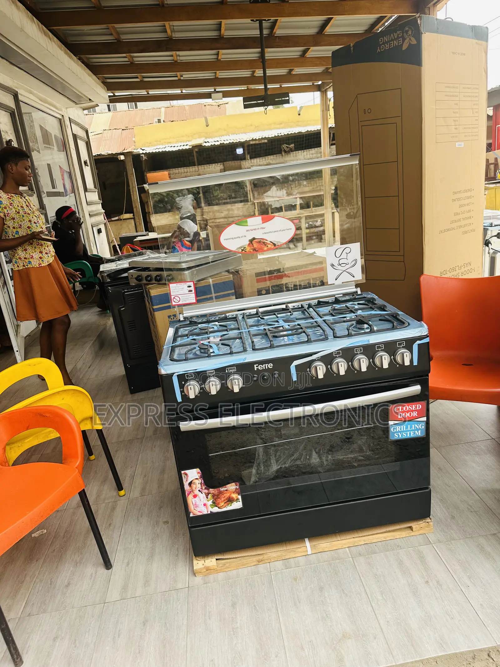 All Gas 5burner Gas Cooker 60/90 Ferre